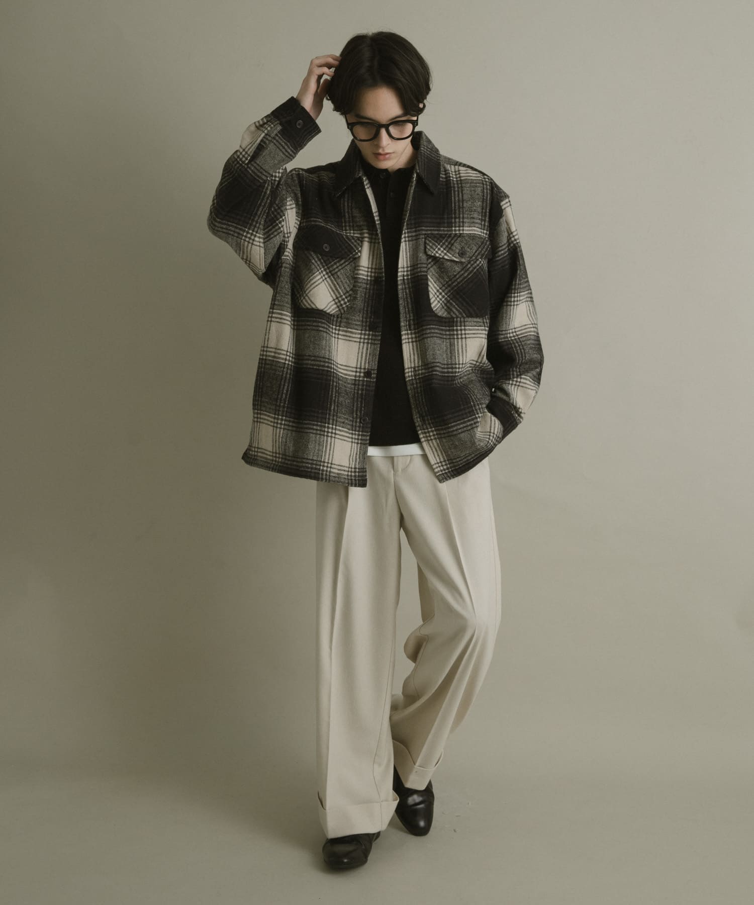 身長：173cm サイズ：L