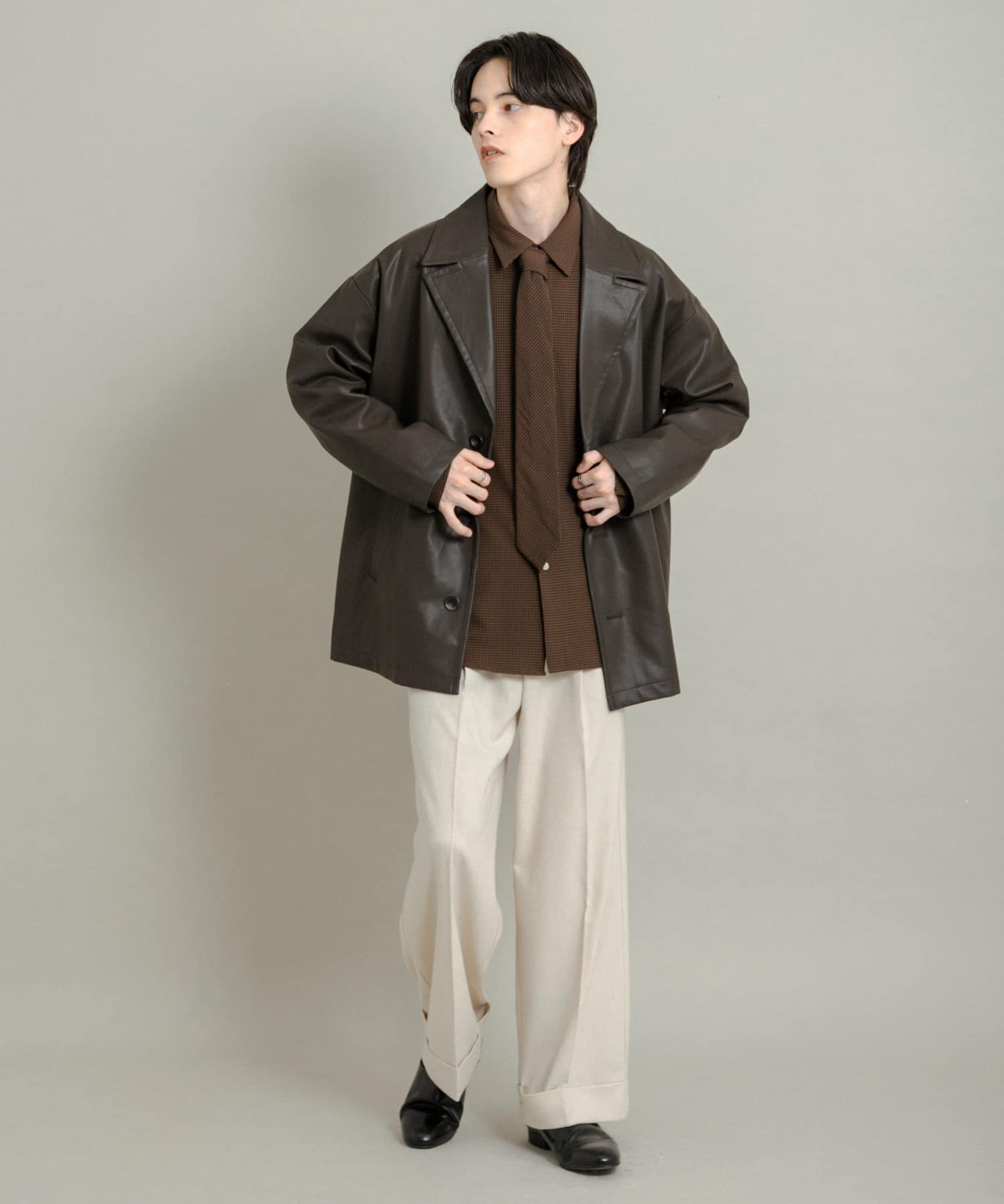 身長：173cm サイズ：L