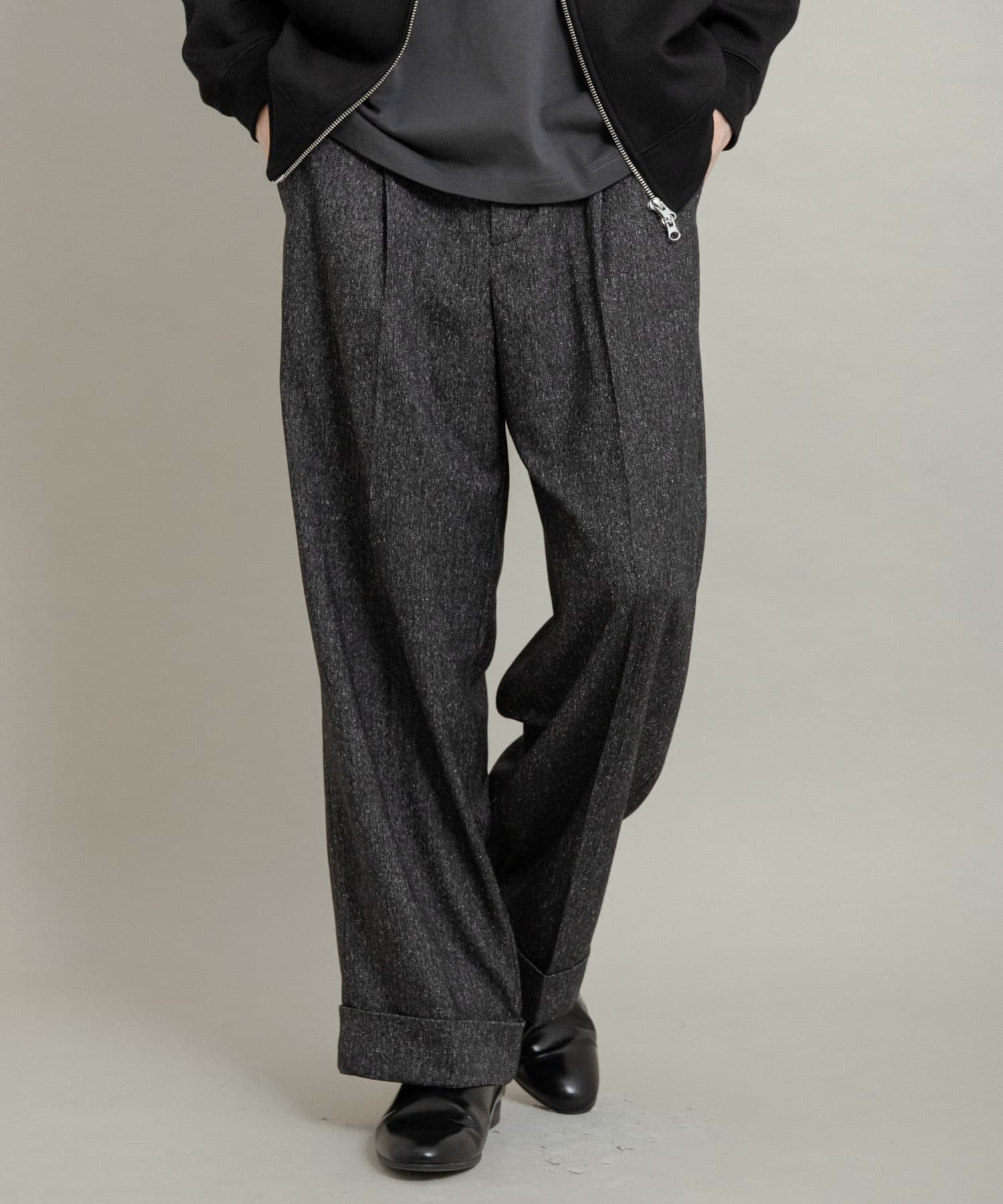 ネップワイドダブルスラックス(M GREIGE): ボトム｜URBAN RESEARCH公式