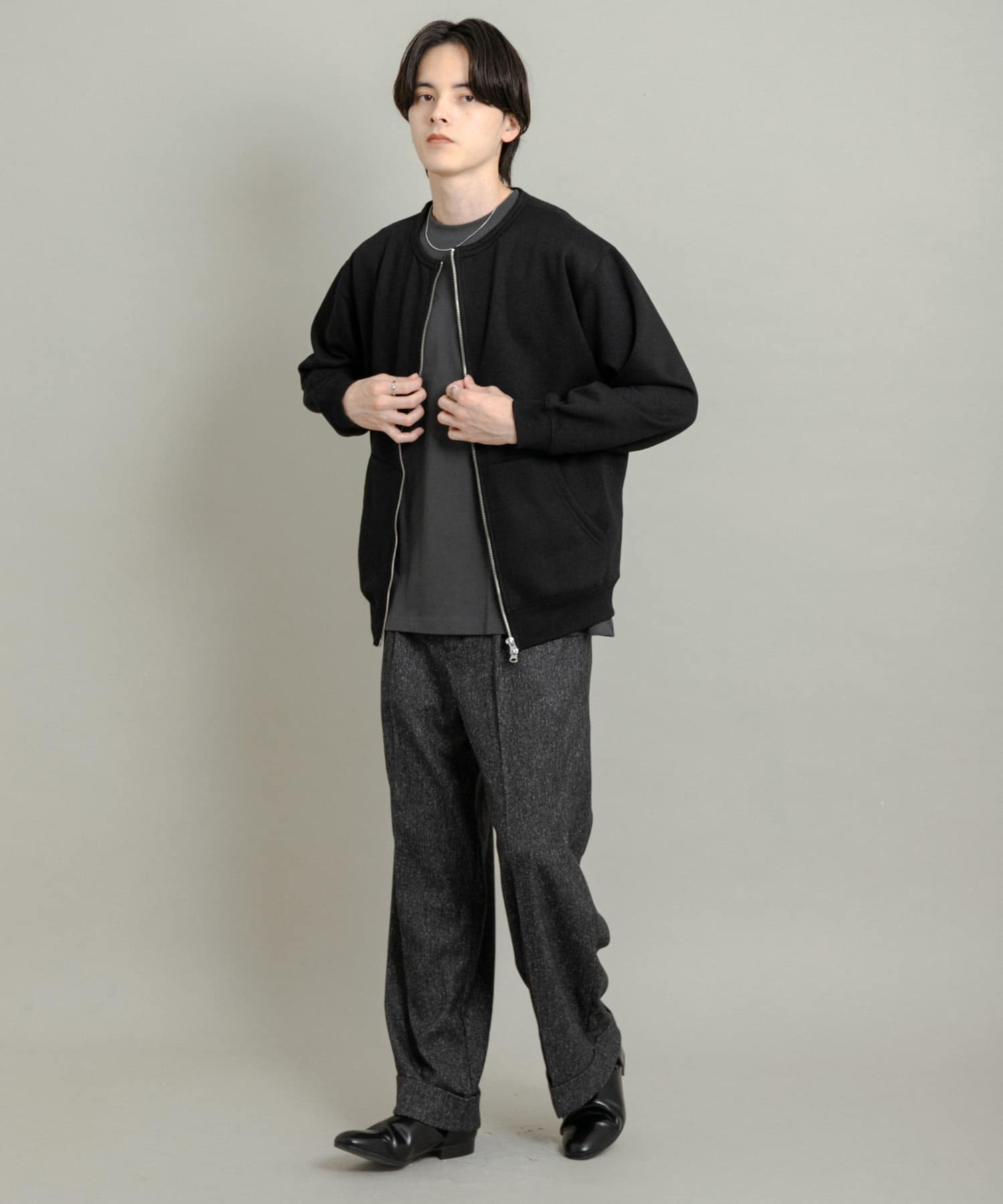身長：173cm サイズ：L
