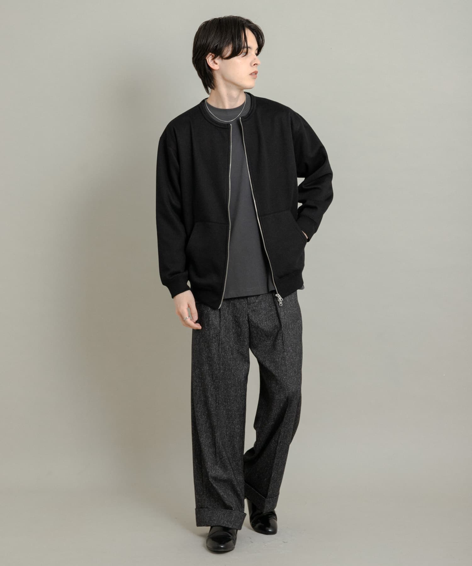 身長：173cm サイズ：L