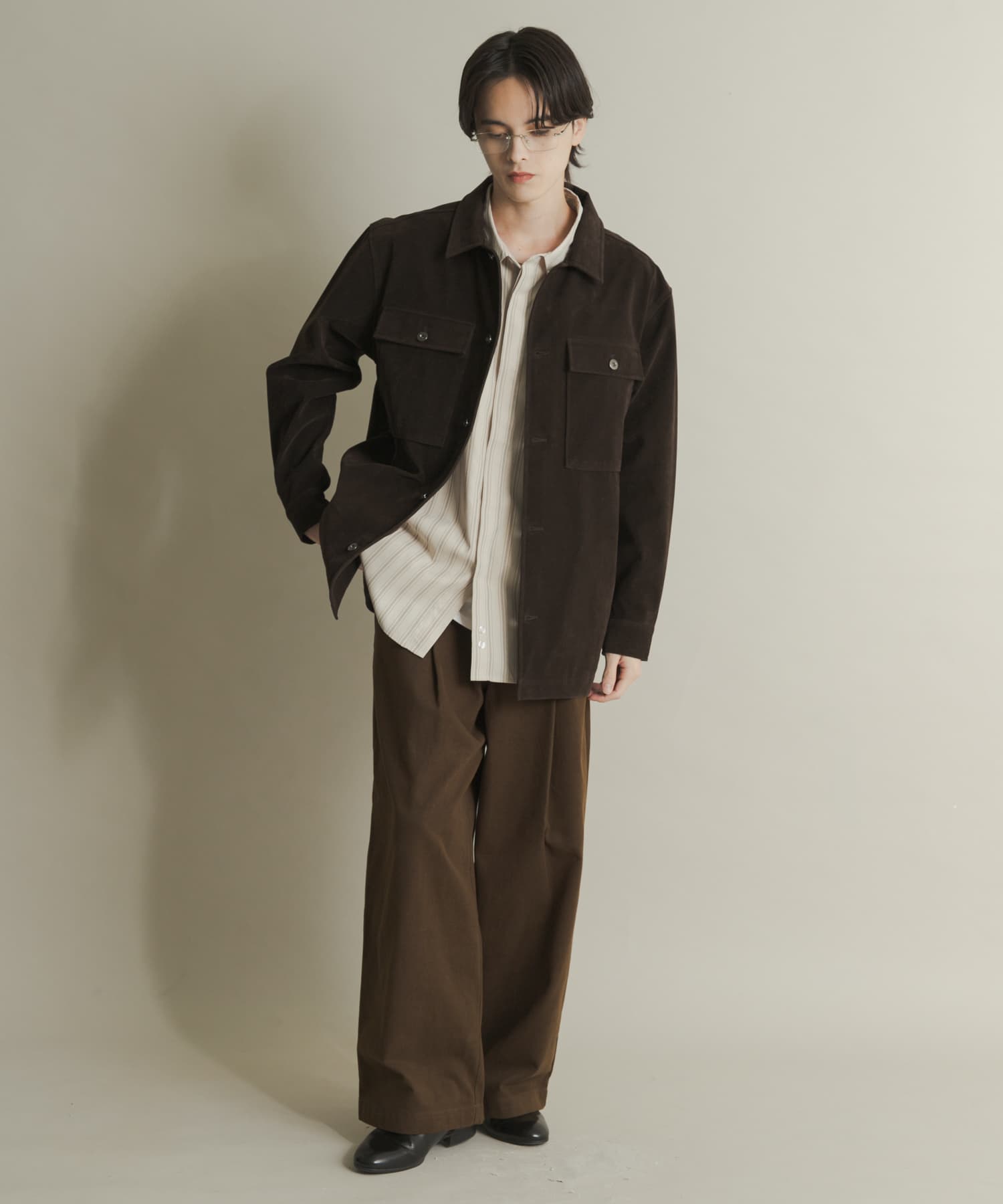 身長：173cm サイズ：L