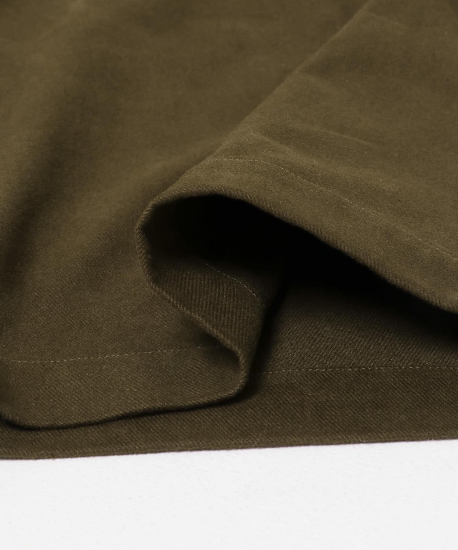 ボリュームタックワイドパンツ KHK BROWN M