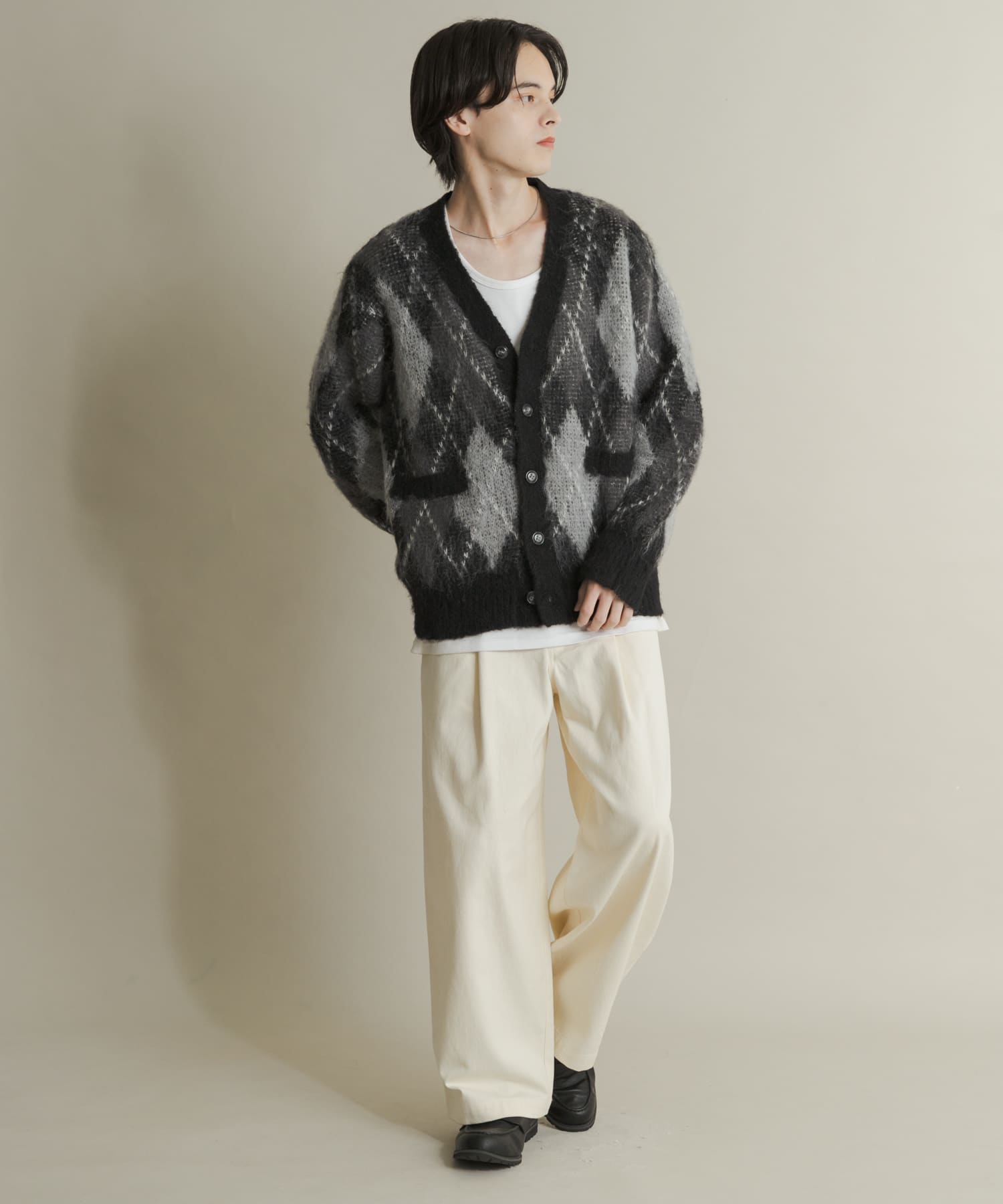 身長：173cm サイズ：L