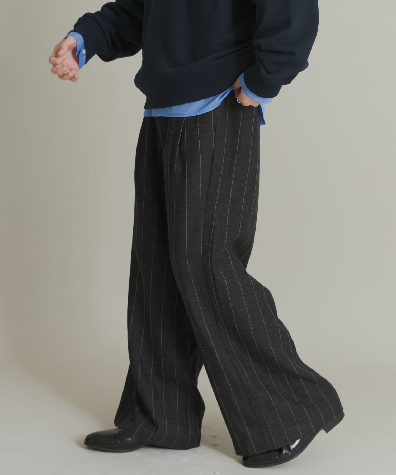 身長：173cm サイズ：L