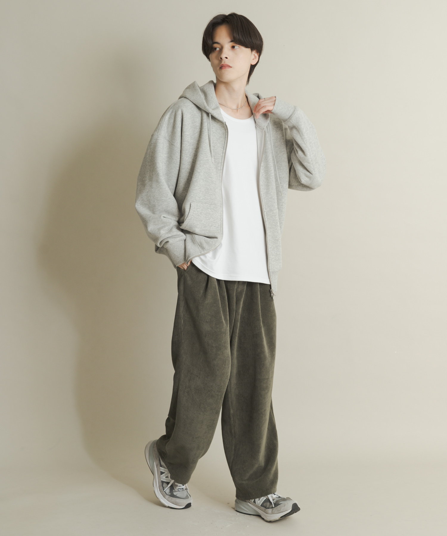 身長：173cm サイズ：L