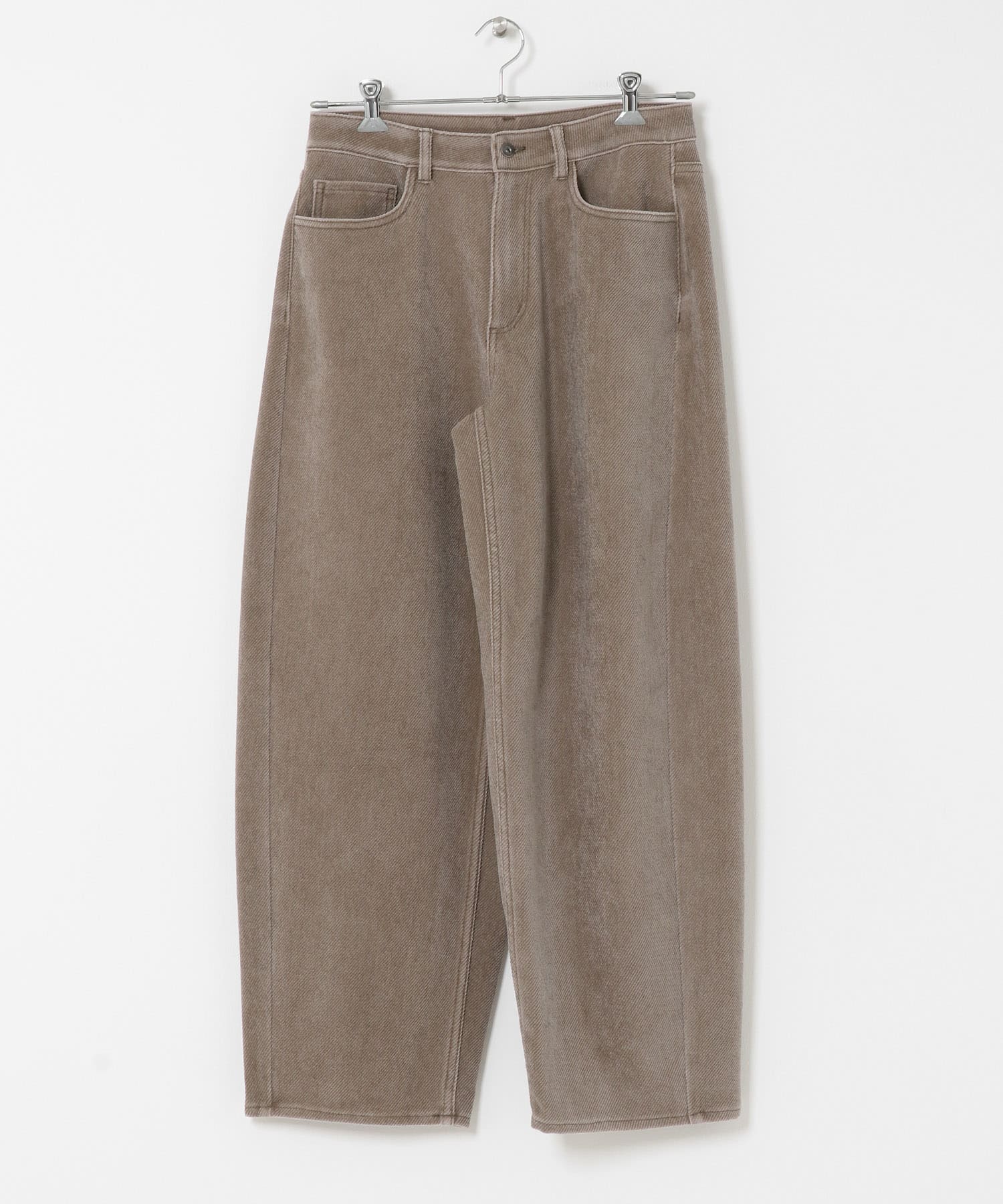 ヴィンテージツイルカーブパンツ BROWN M