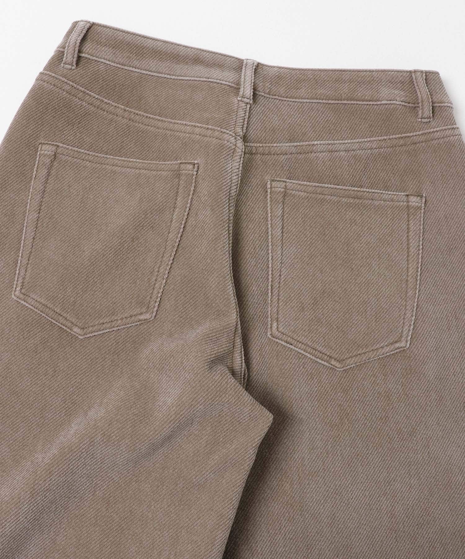 ヴィンテージツイルカーブパンツ BROWN M