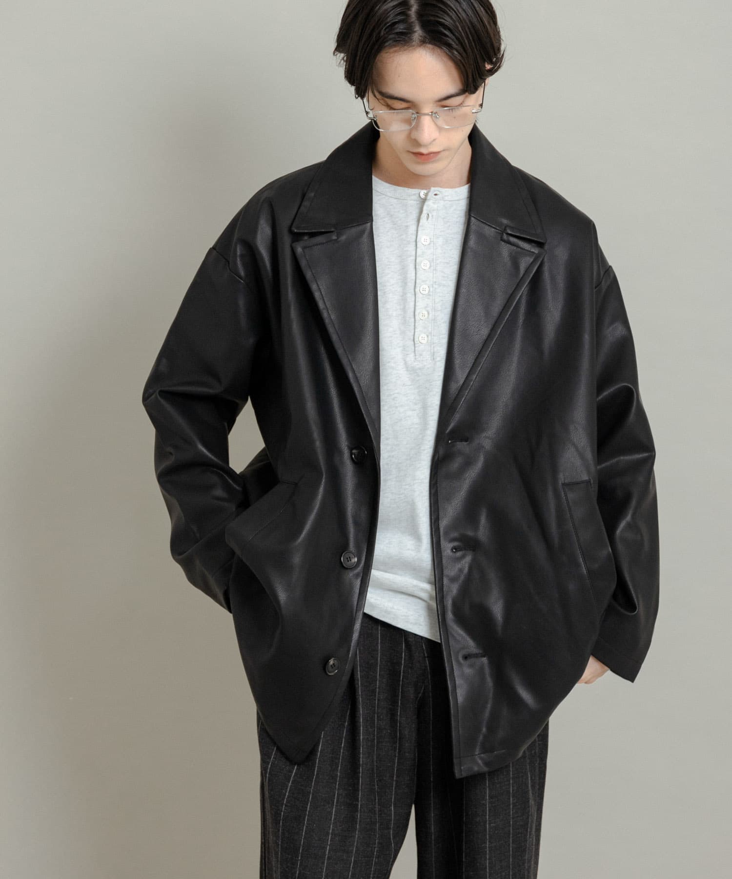 身長：173cm サイズ：L