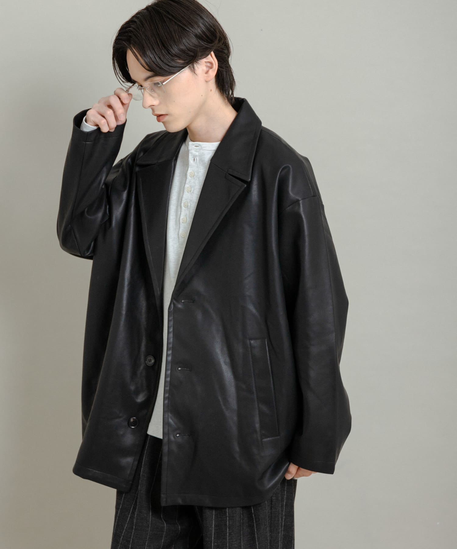 身長：173cm サイズ：L