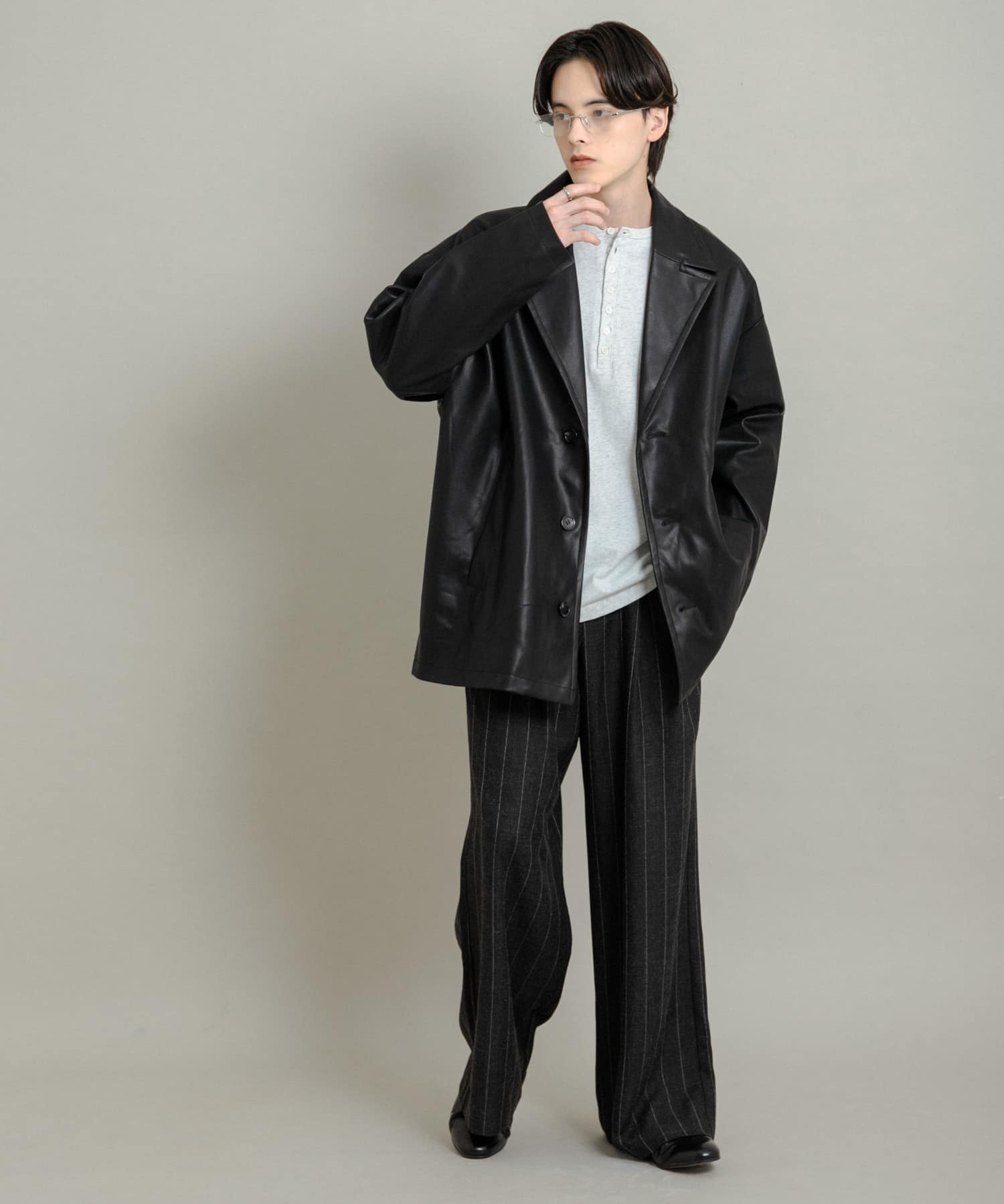 身長：173cm サイズ：L
