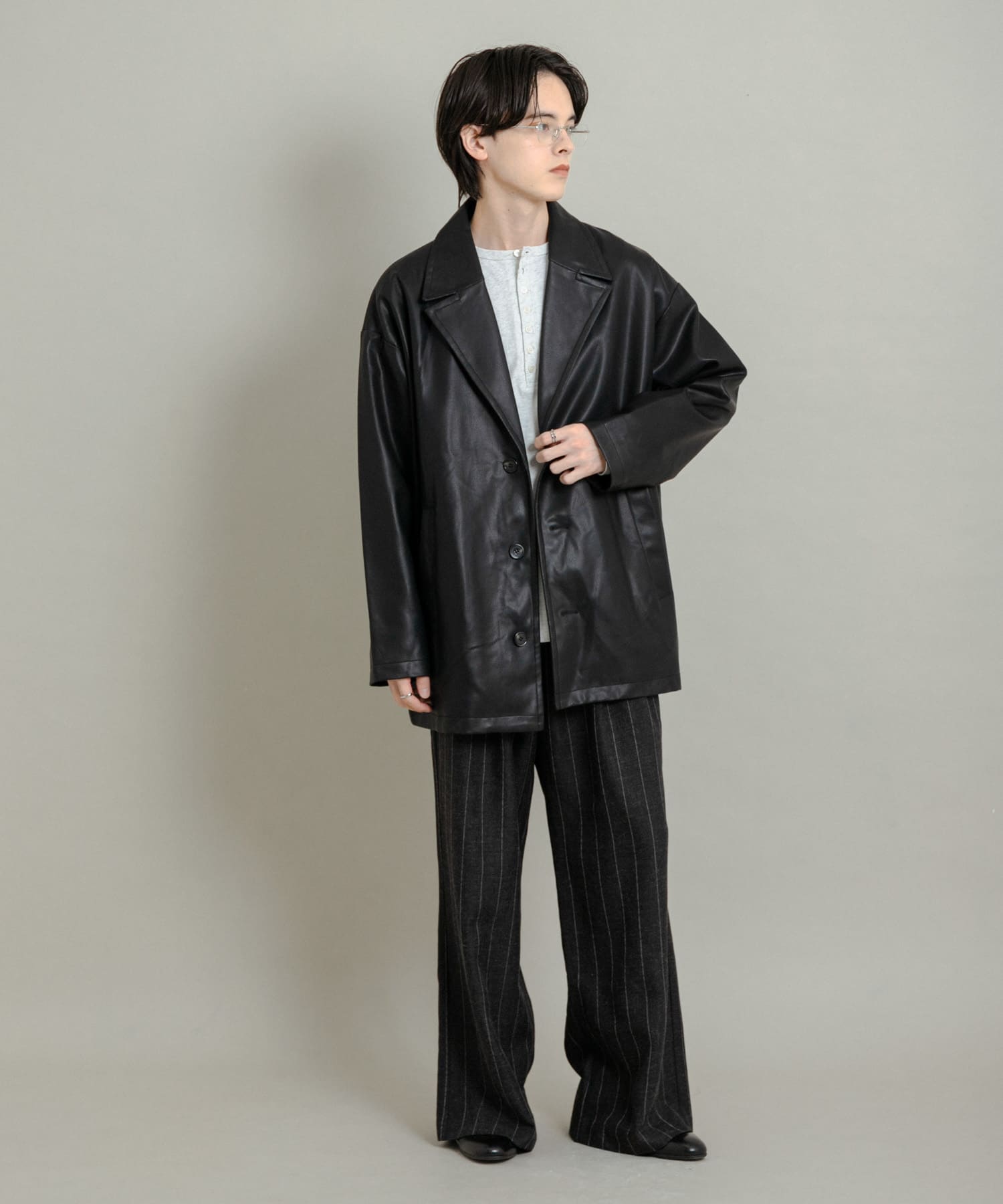 身長：173cm サイズ：L