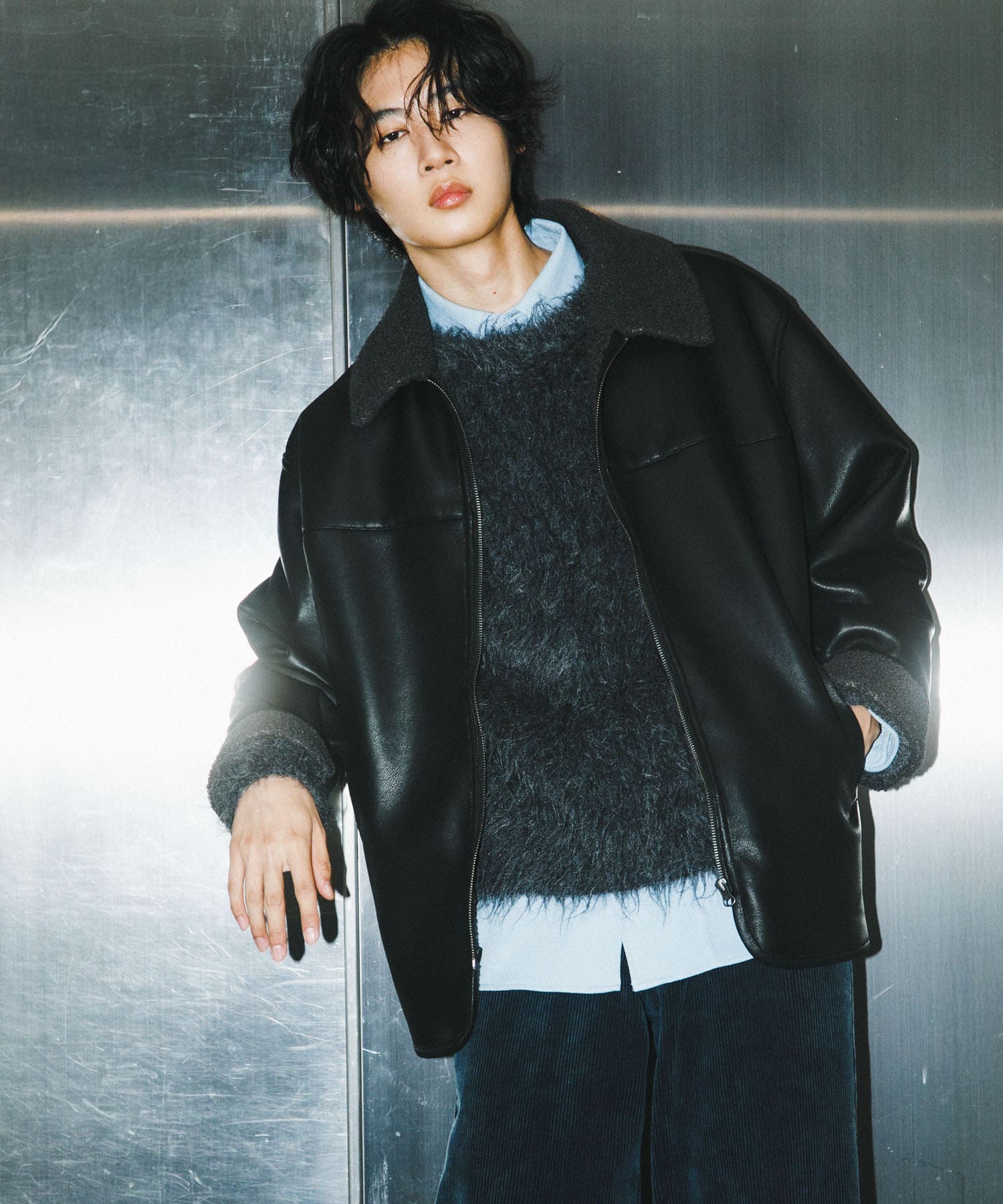 身長：186cm サイズ：L