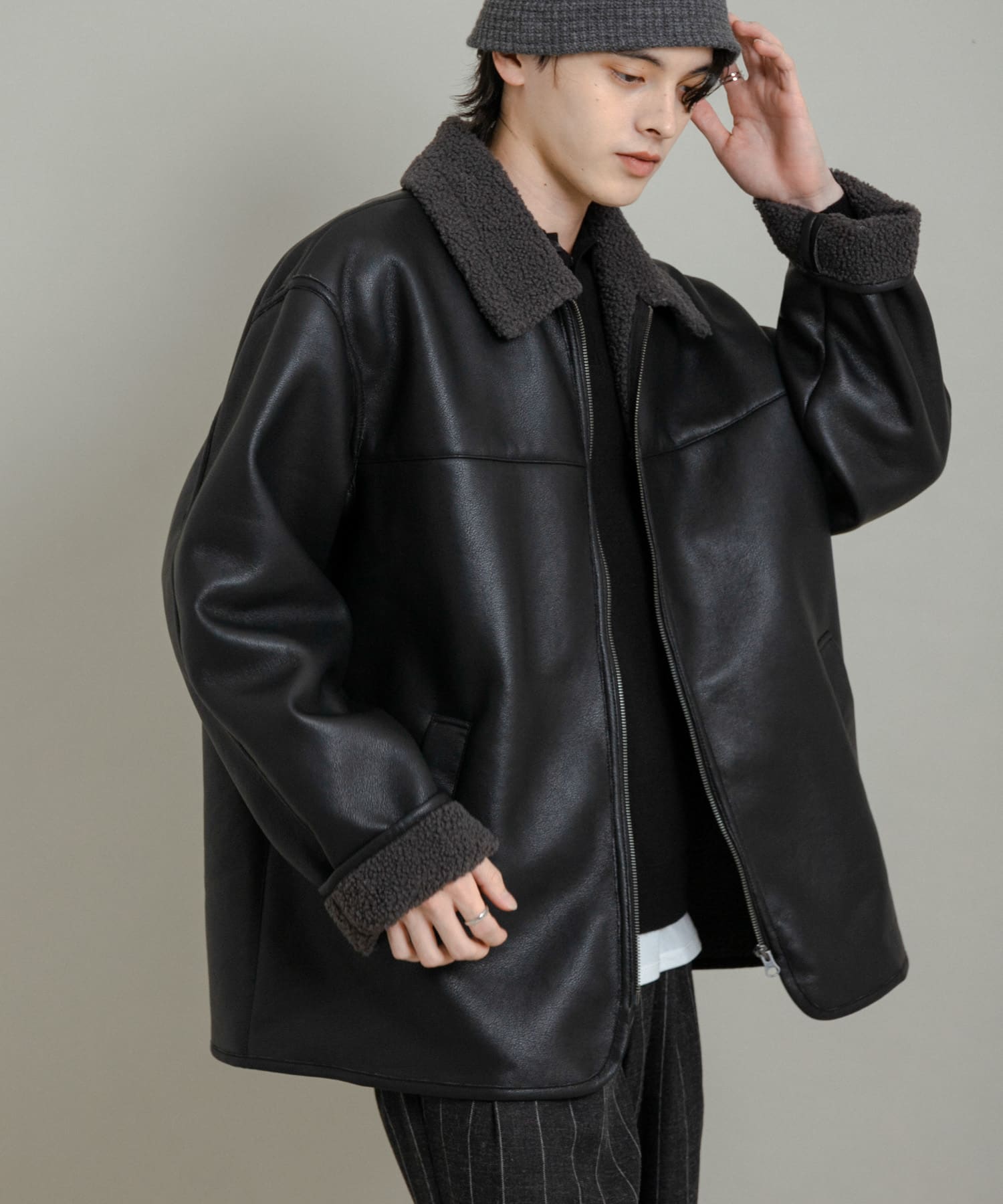 身長：173cm サイズ：L