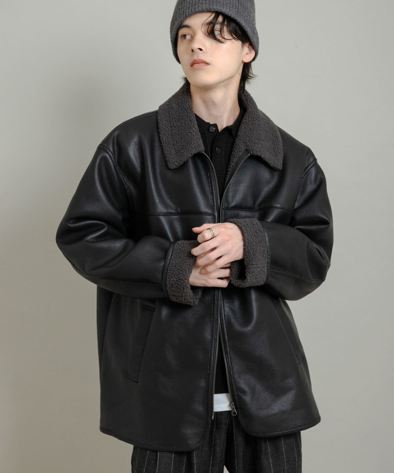 身長：173cm サイズ：L