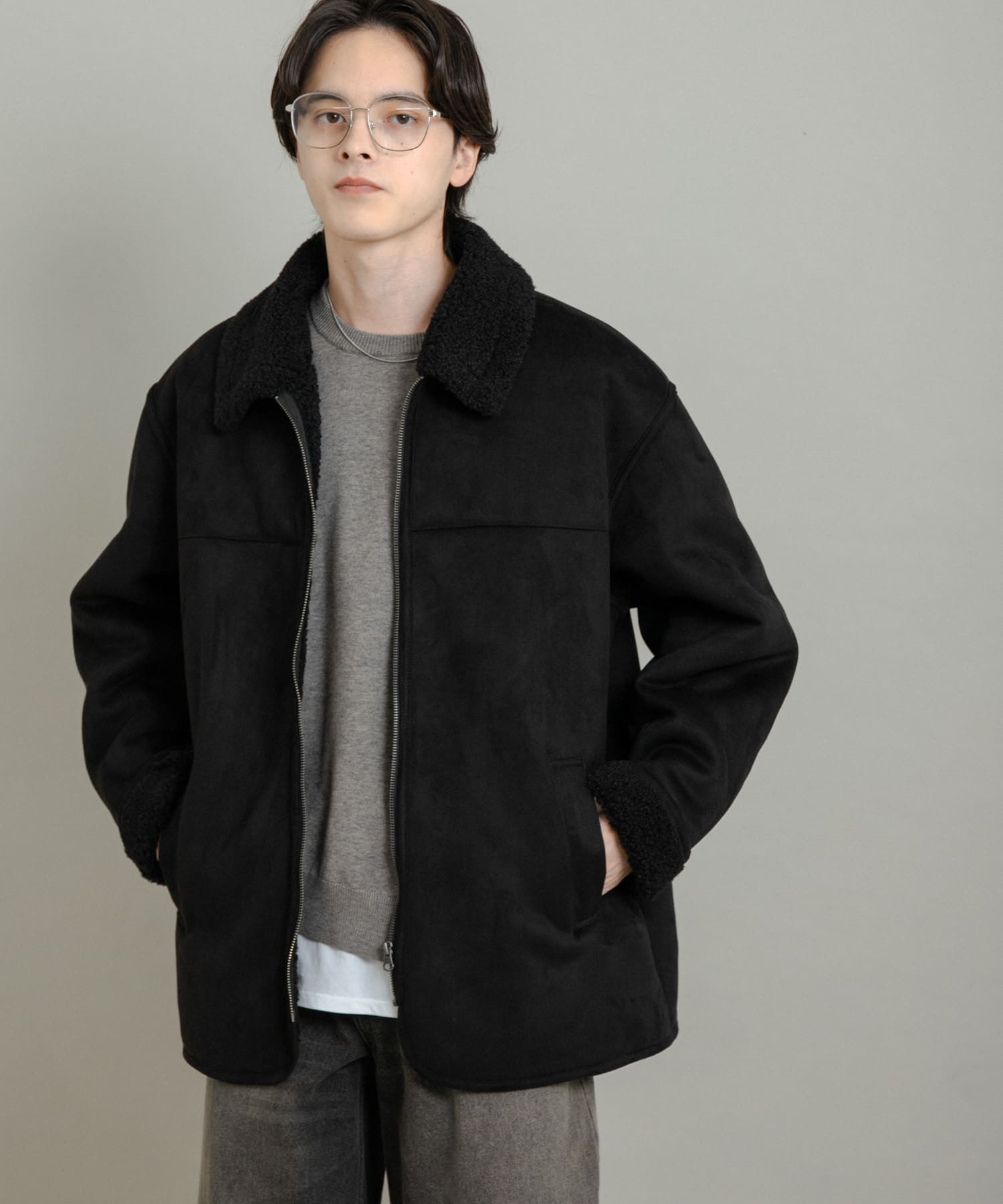 身長：173cm サイズ：L