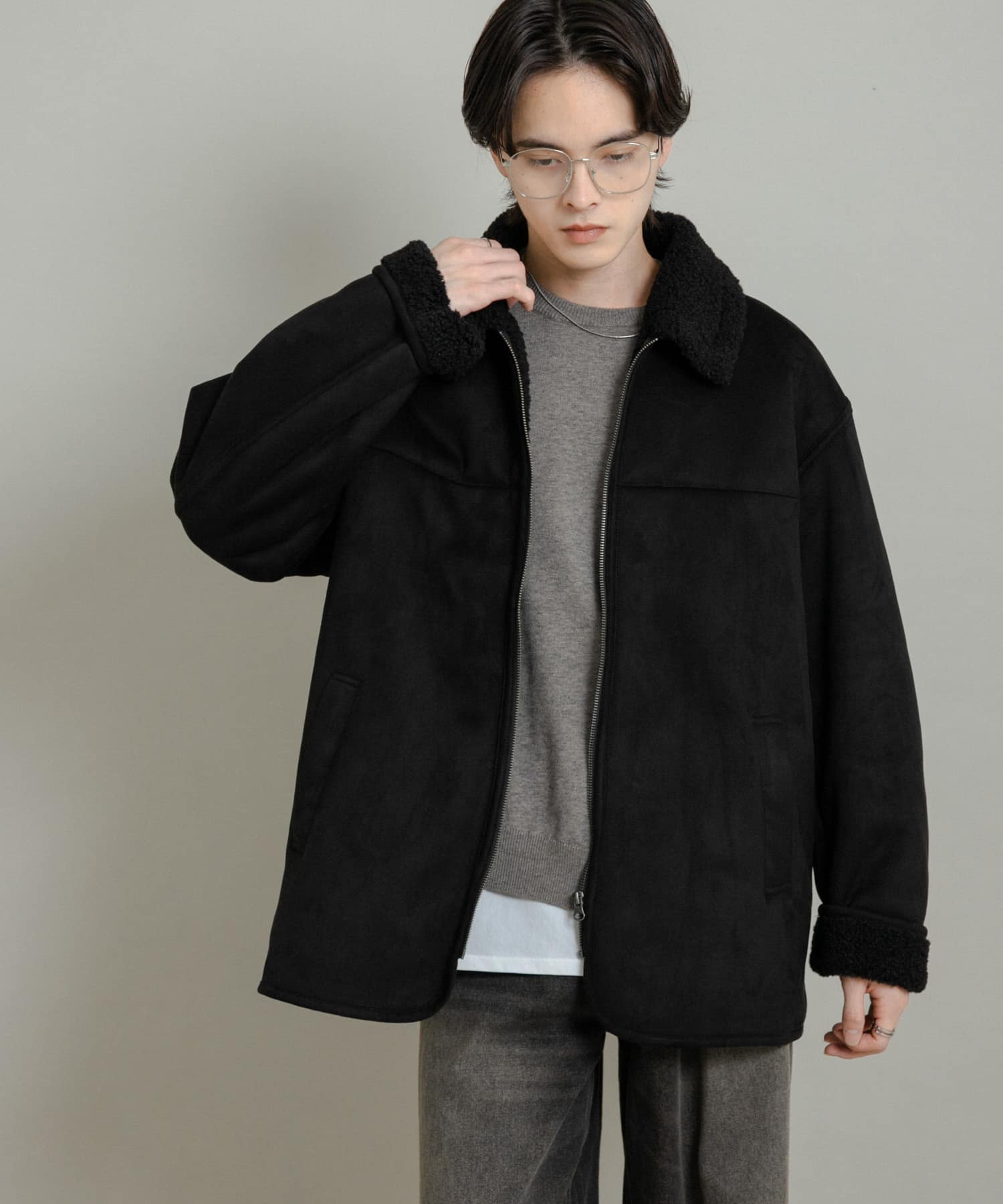 身長：173cm サイズ：L