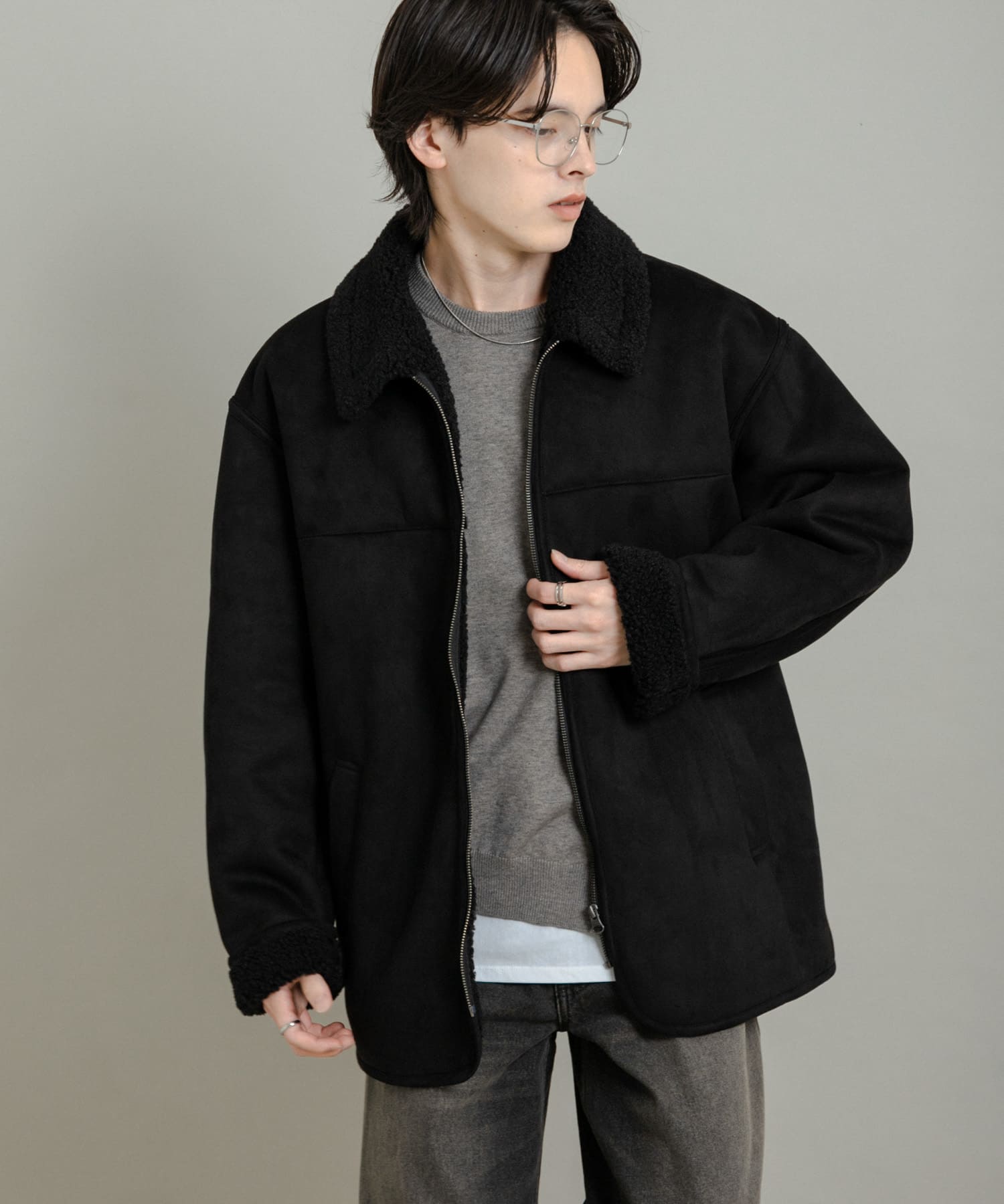 身長：173cm サイズ：L