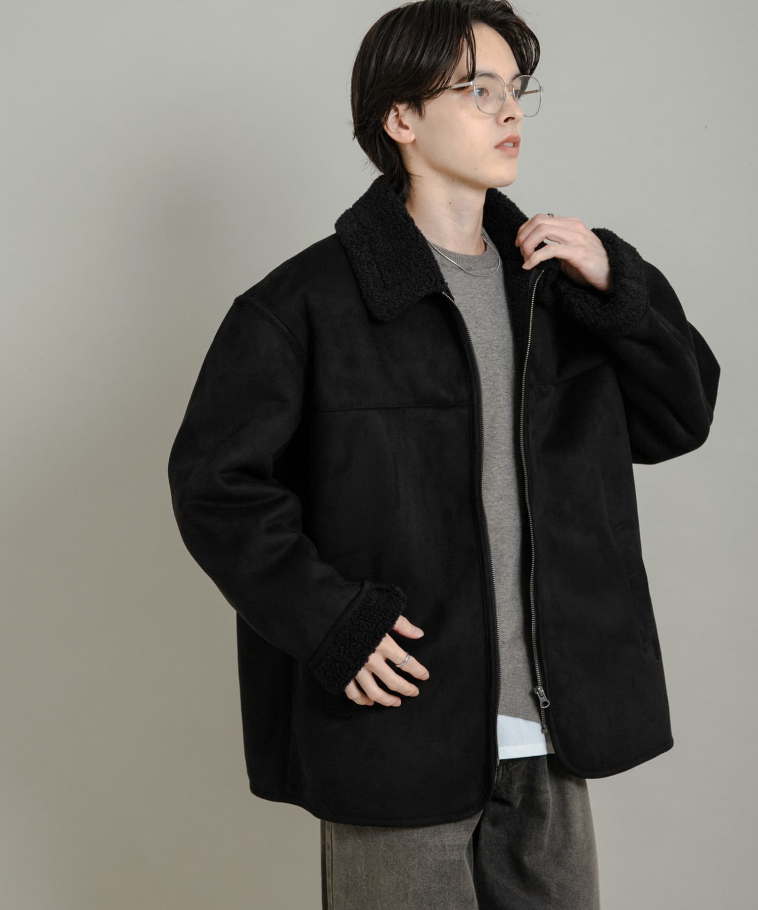 身長：173cm サイズ：L