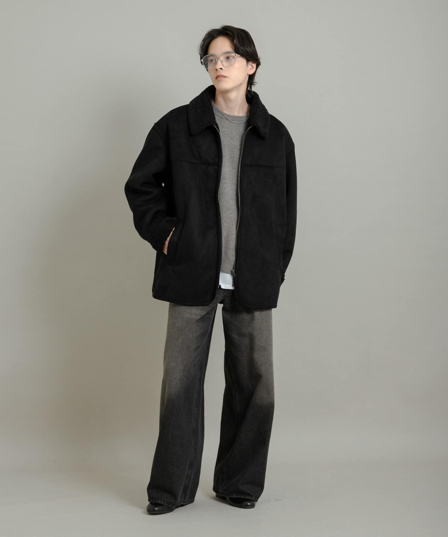 身長：173cm サイズ：L