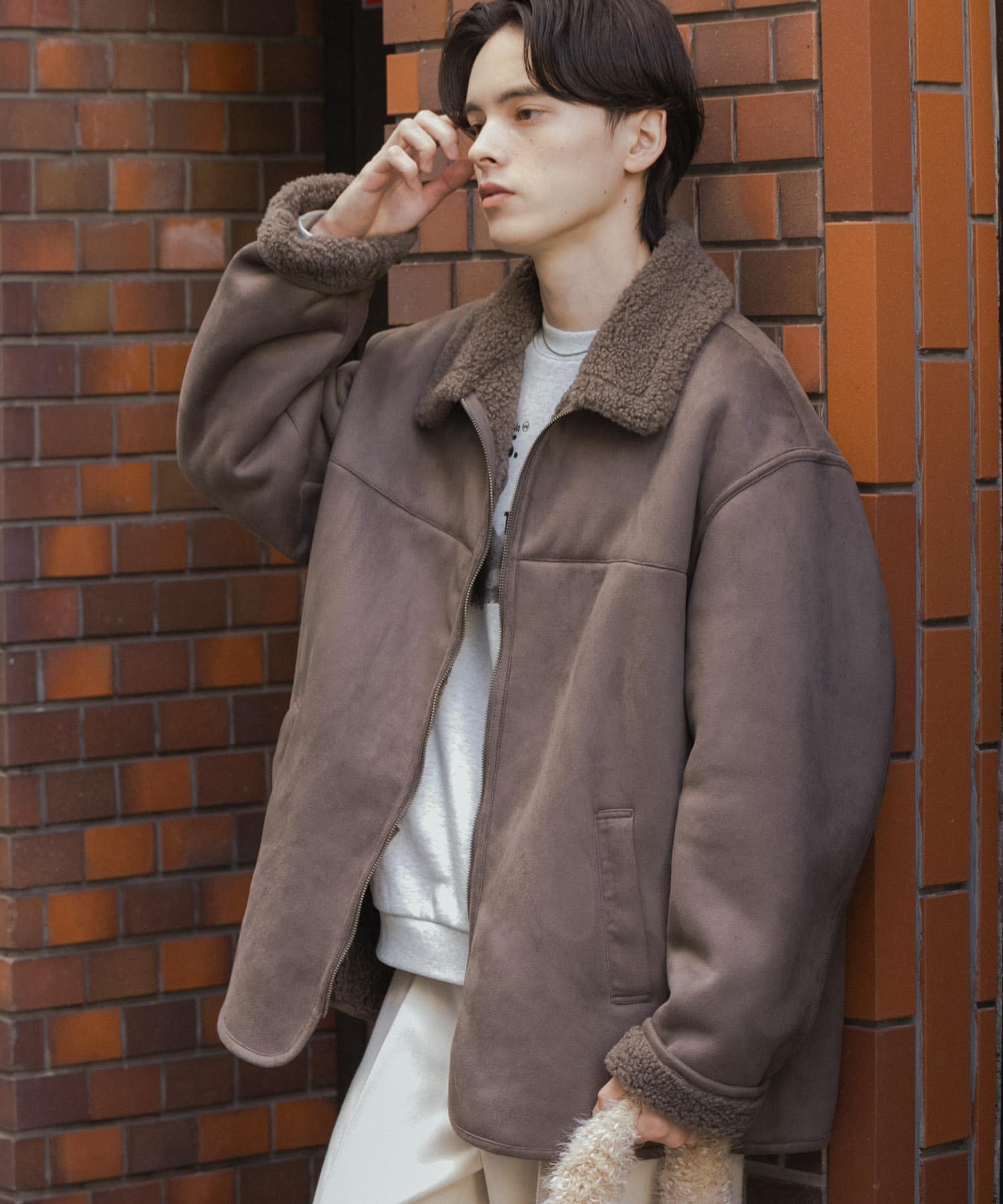 身長：173cm サイズ：L