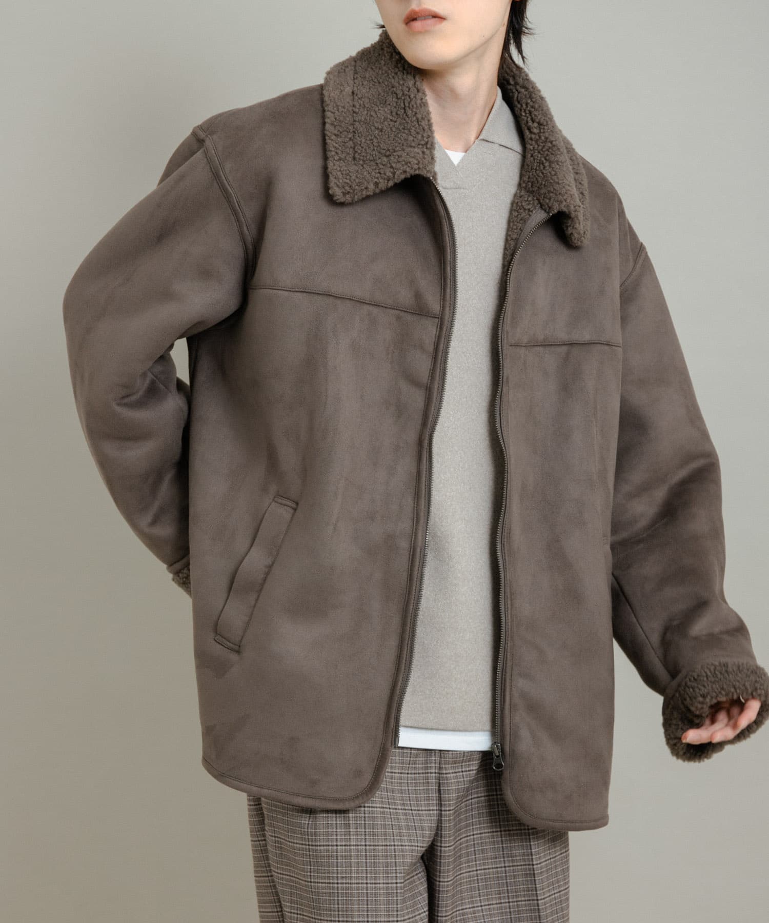 身長：173cm サイズ：L