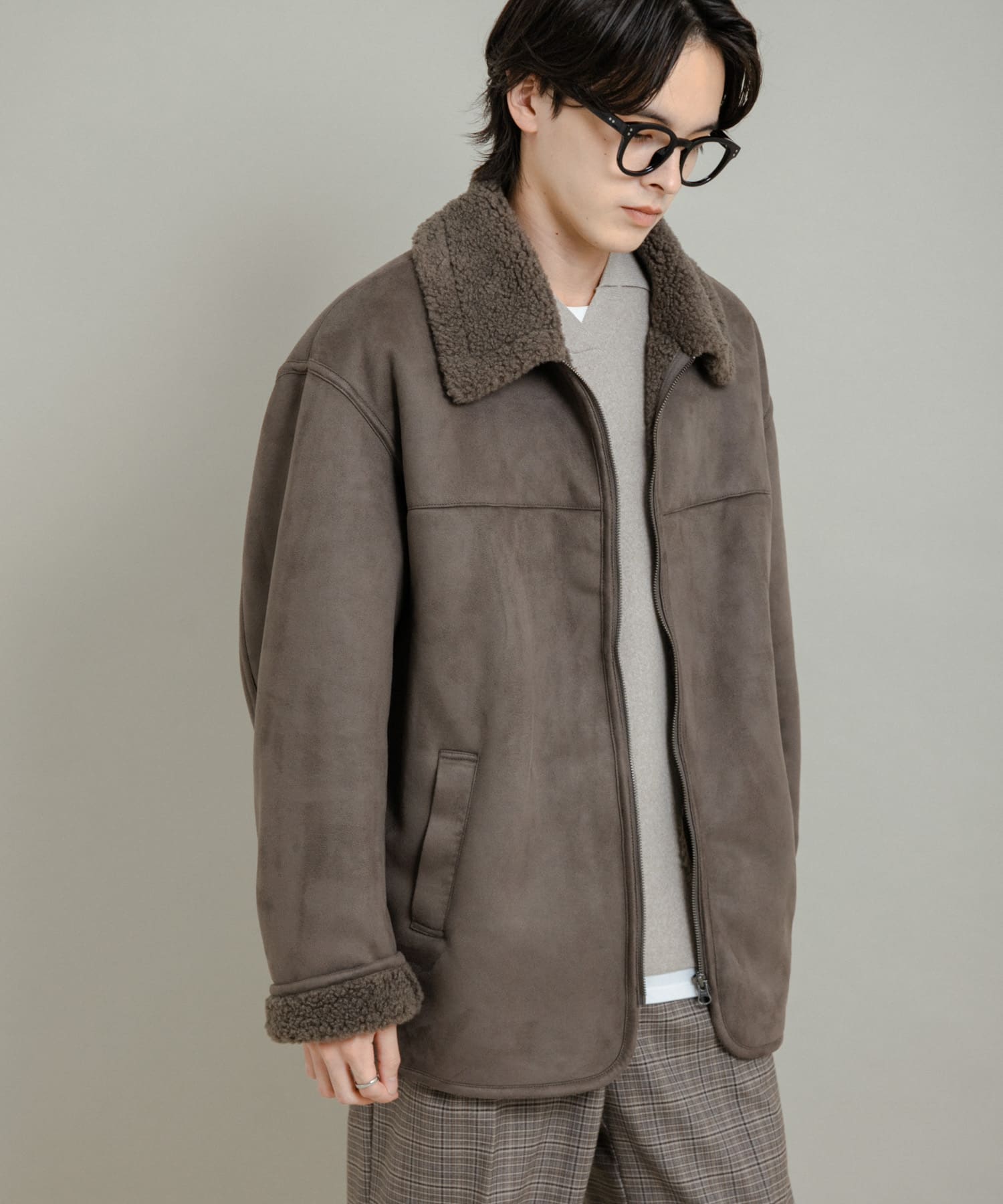 身長：173cm サイズ：L