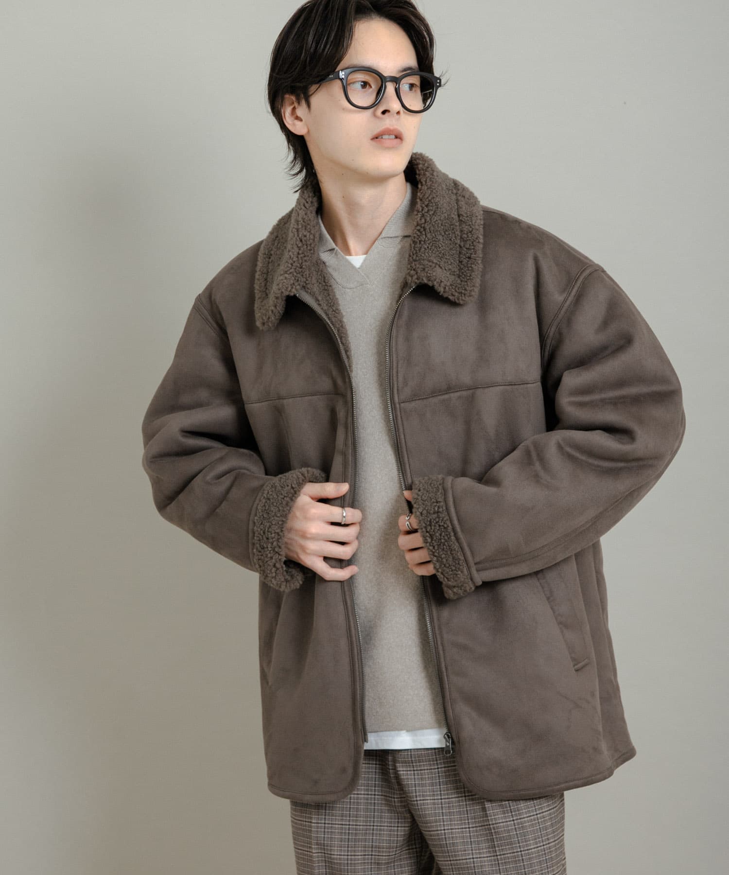 身長：173cm サイズ：L