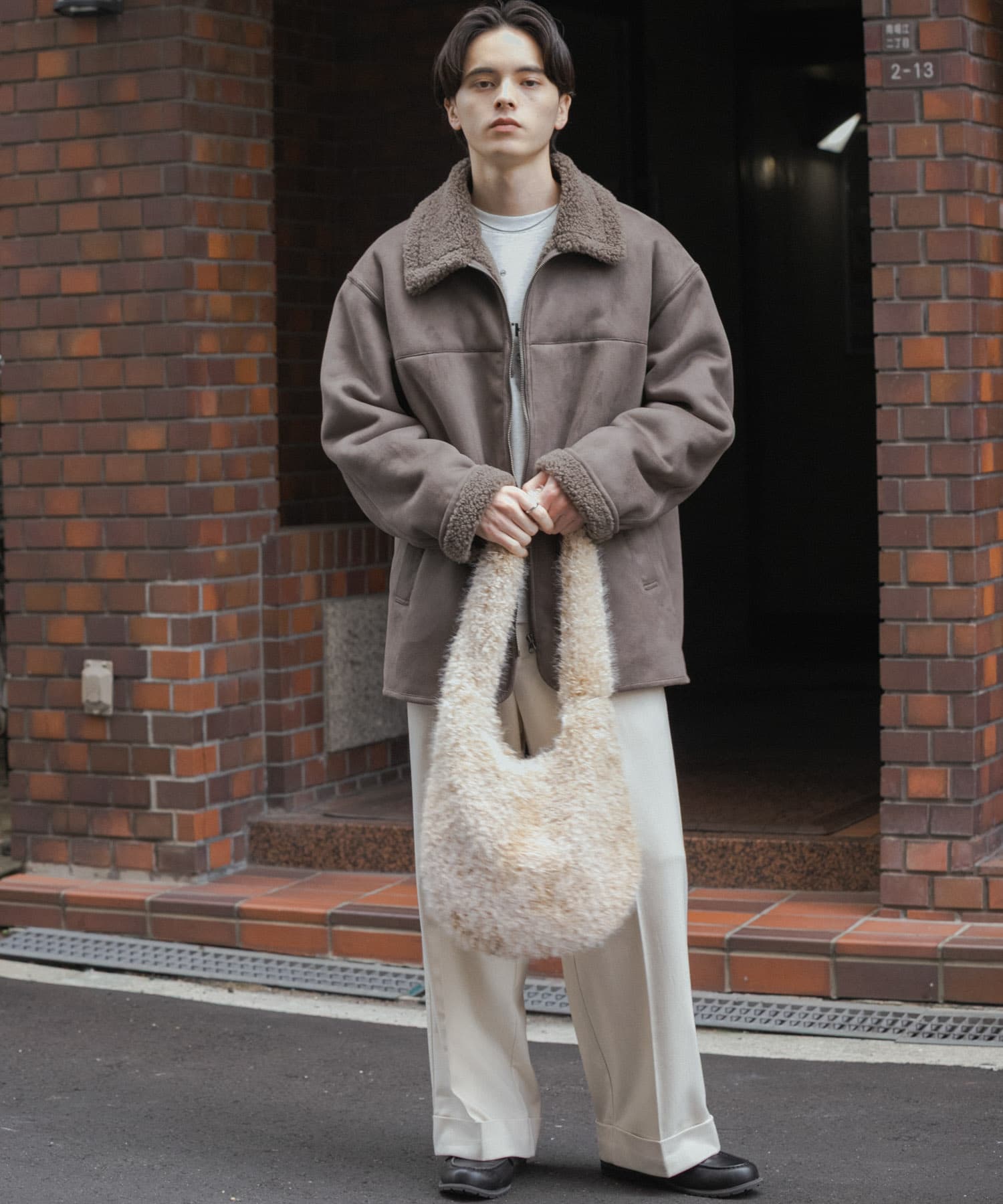 身長：173cm サイズ：L