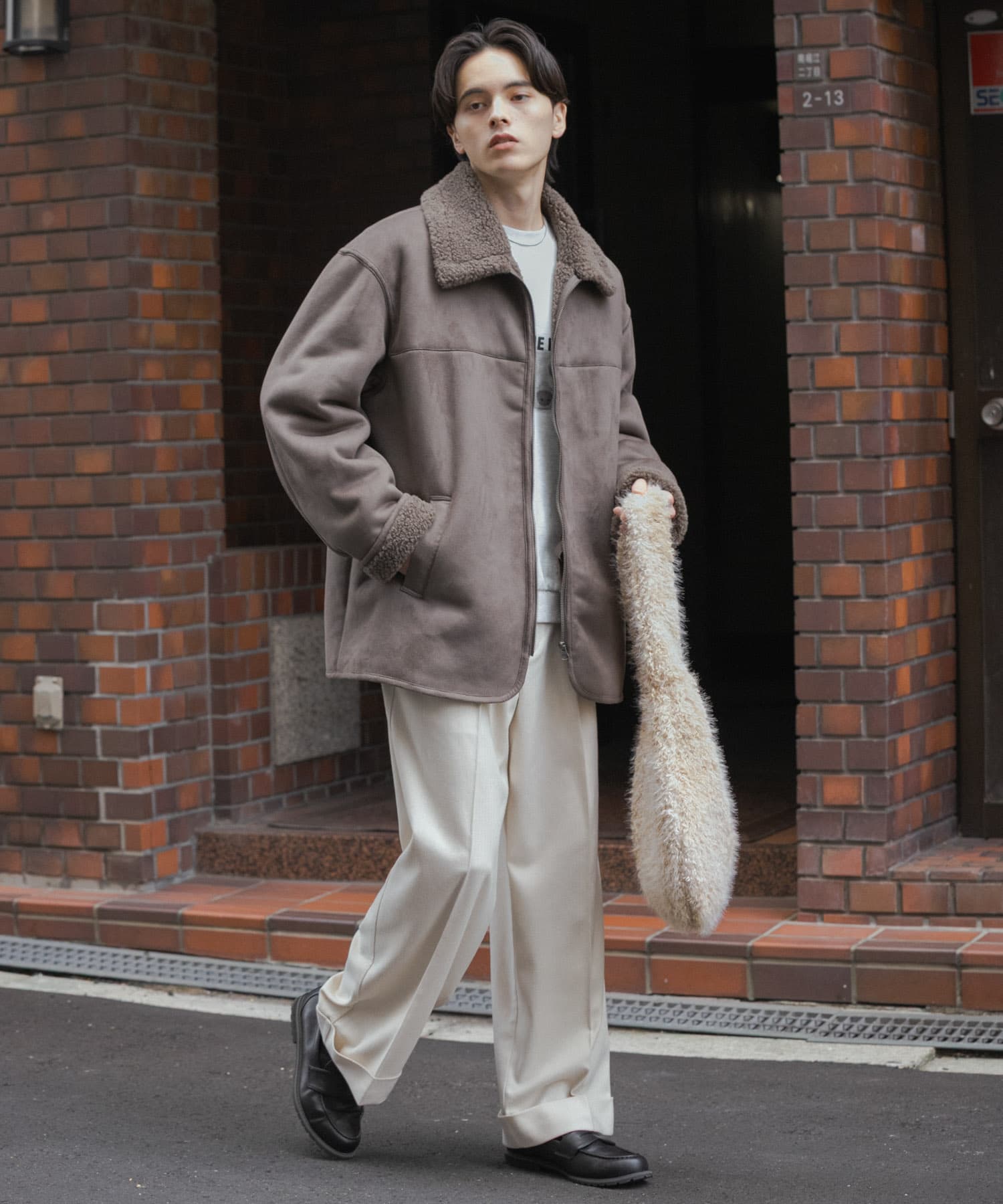 身長：173cm サイズ：L