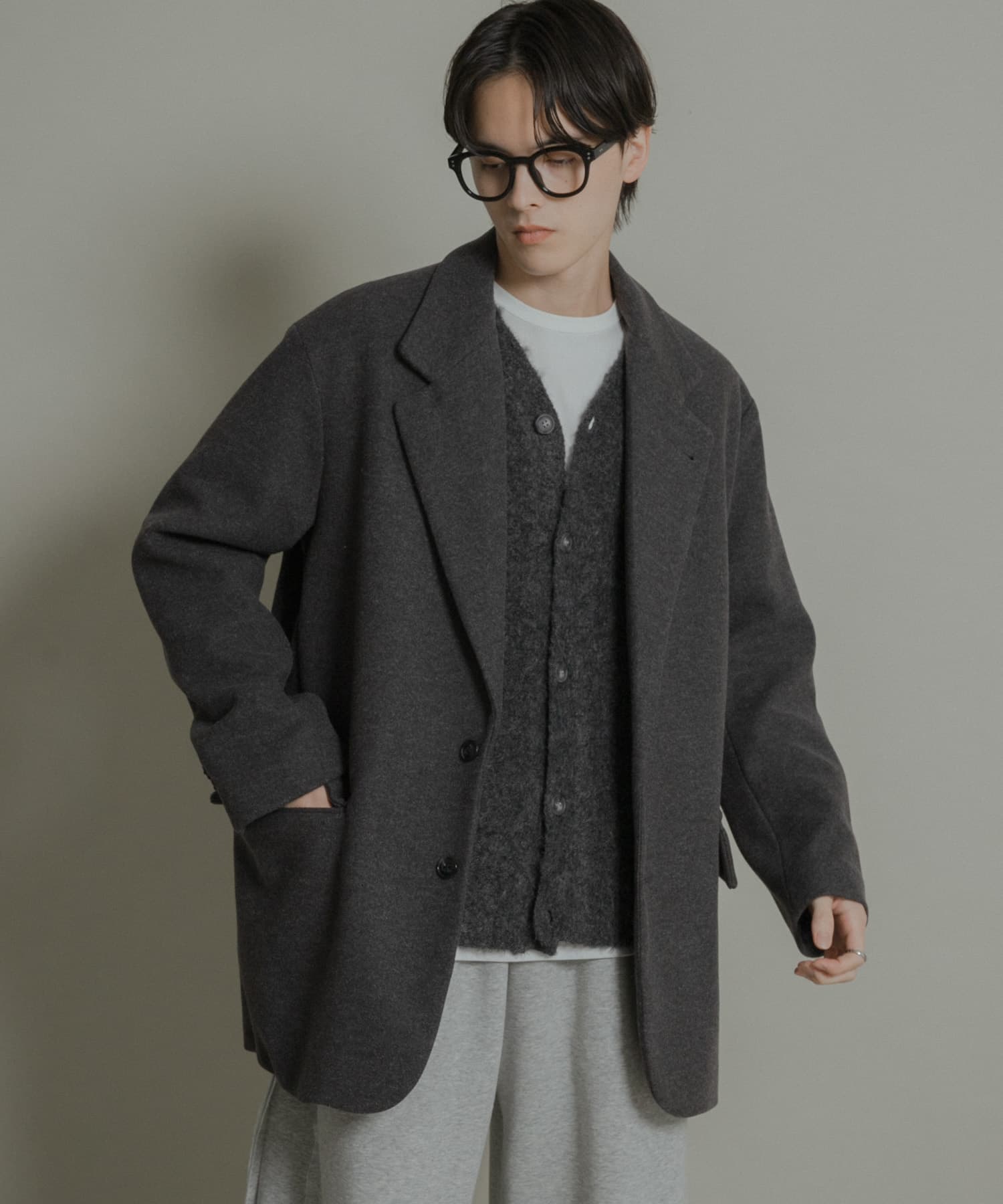 身長：173cm サイズ：L