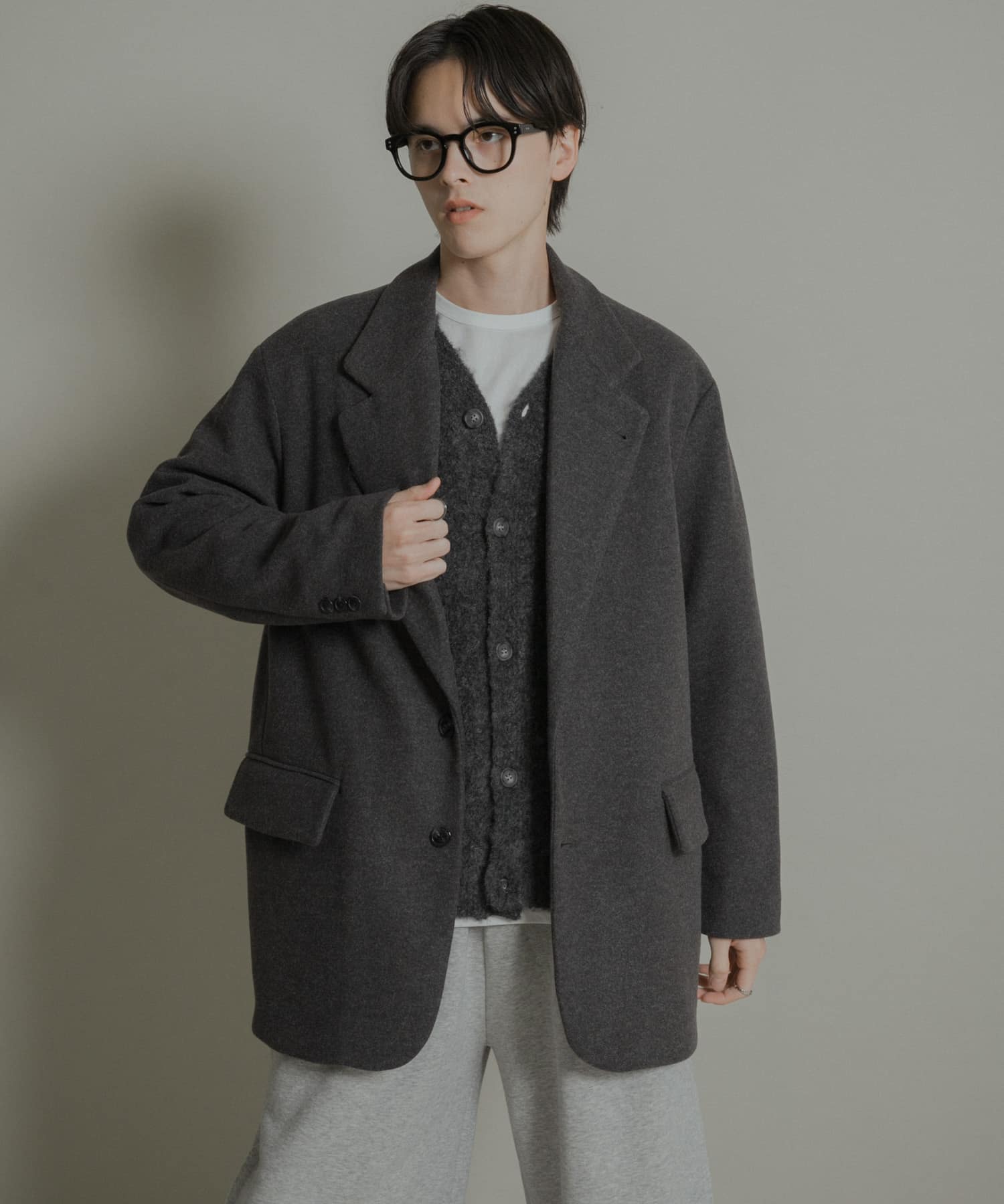 身長：173cm サイズ：L