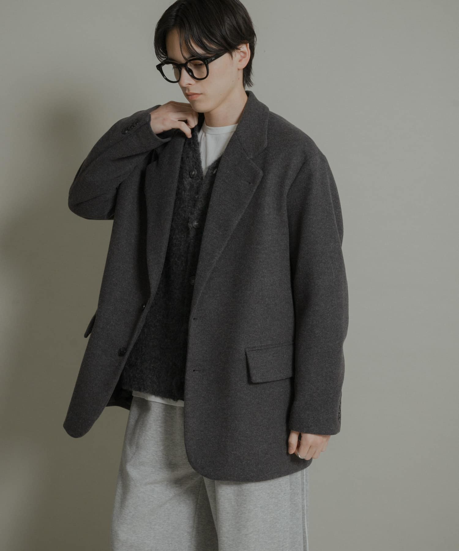 身長：173cm サイズ：L