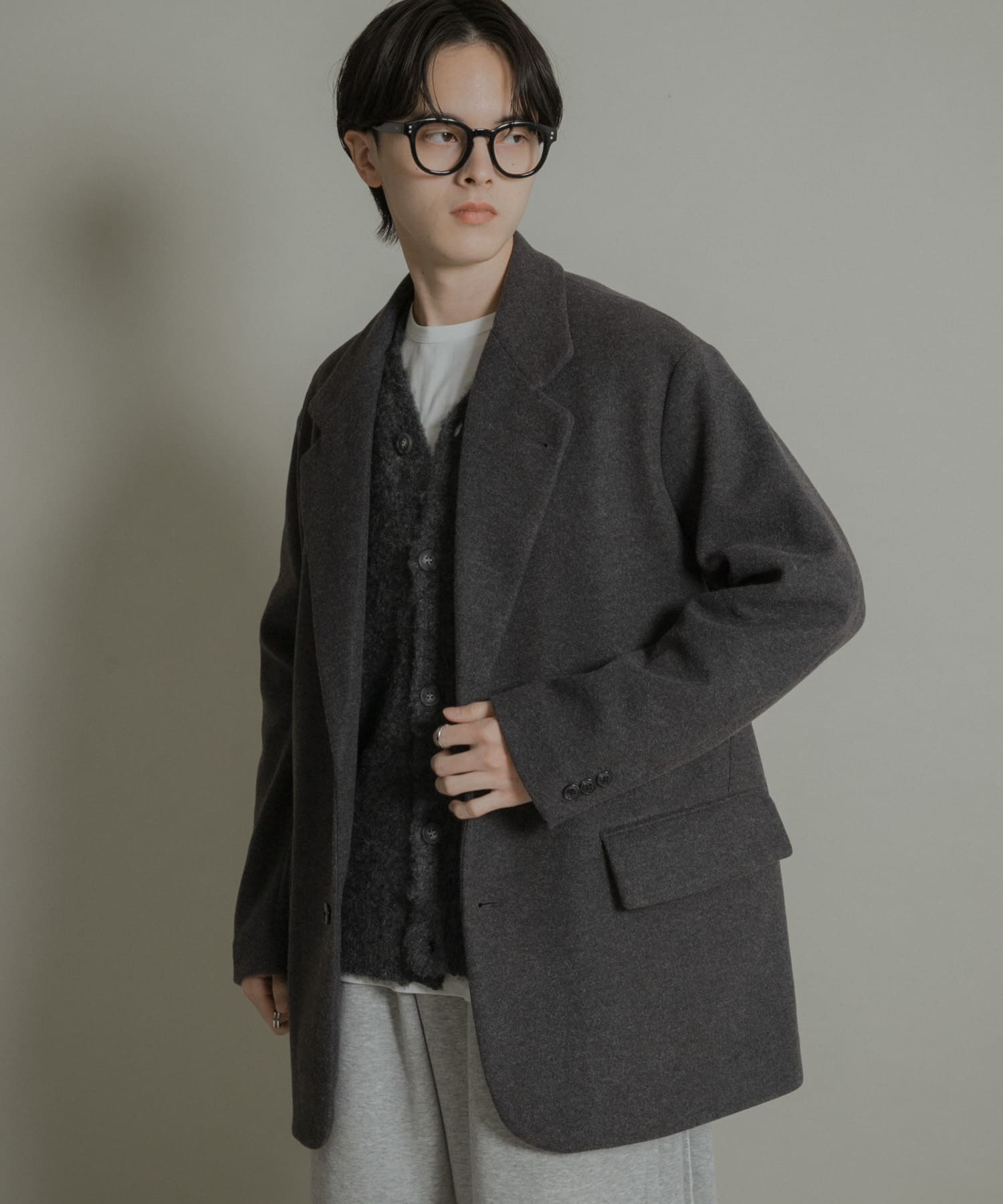 身長：173cm サイズ：L