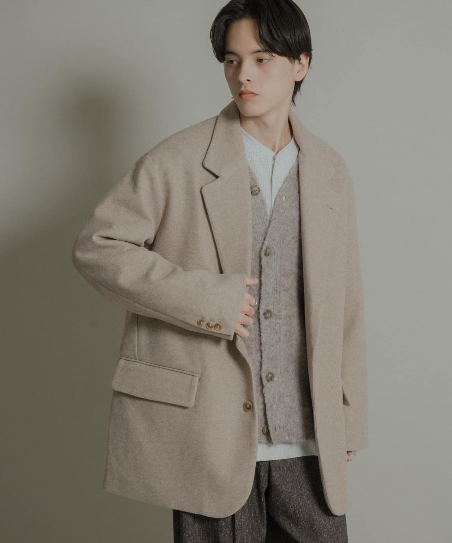 身長：173cm サイズ：L