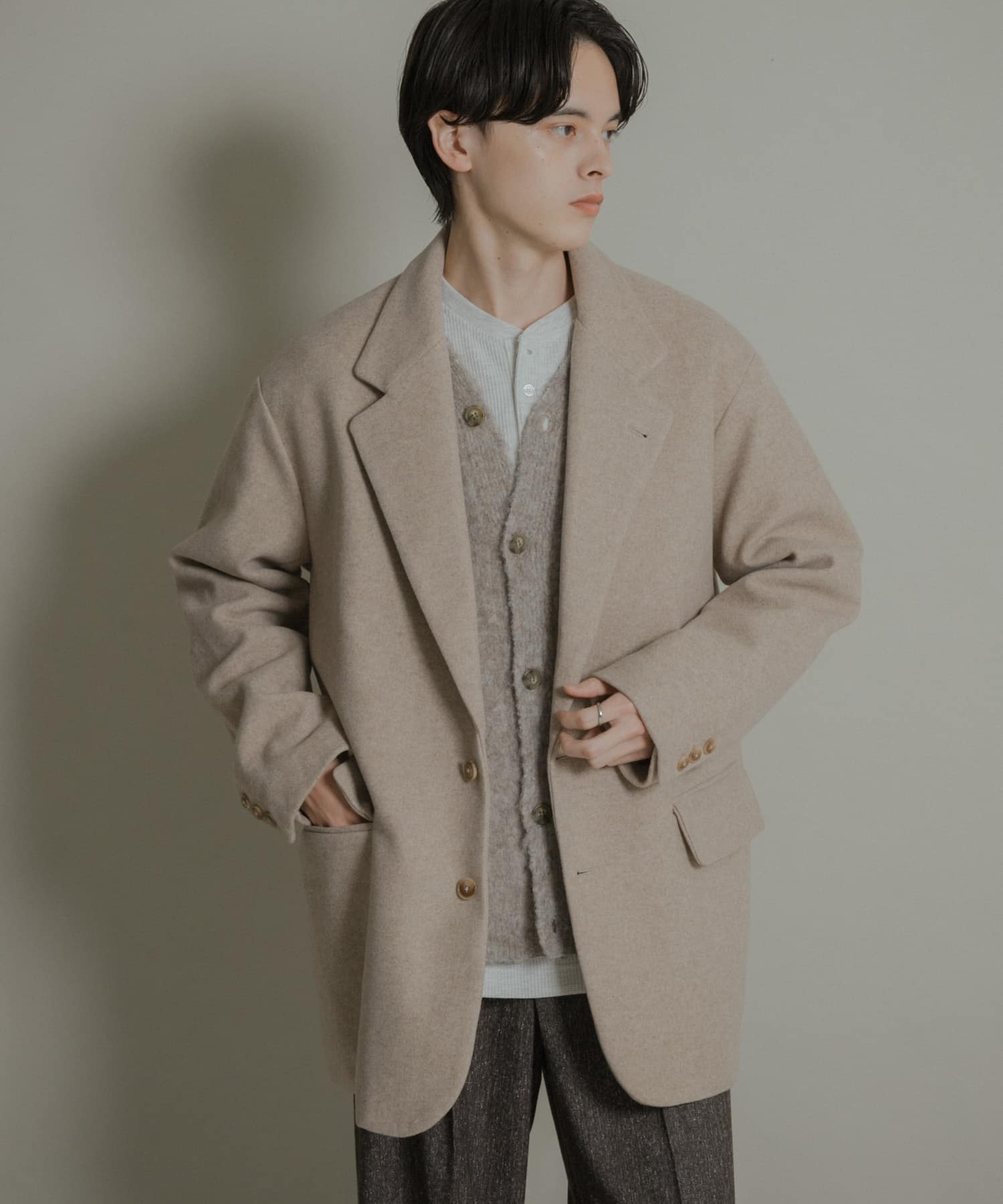 身長：173cm サイズ：L