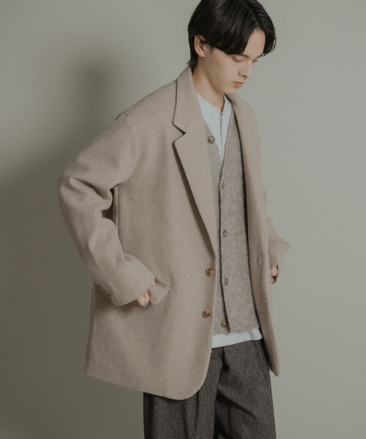 身長：173cm サイズ：L