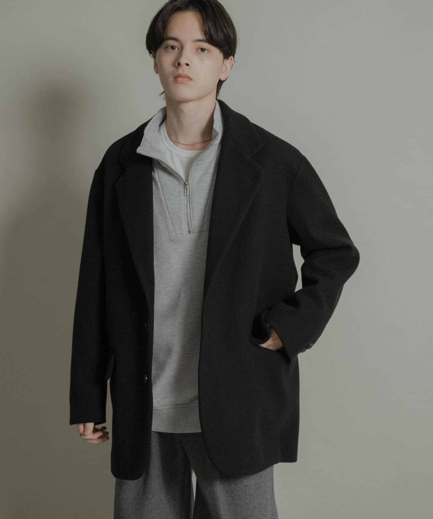 身長：173cm サイズ：L