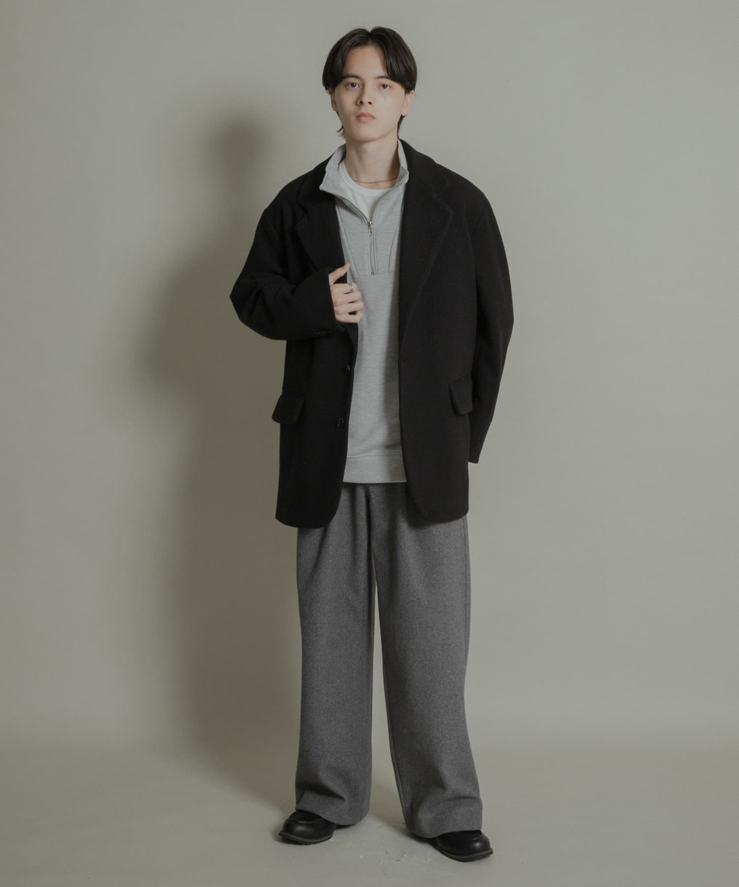 身長：173cm サイズ：L