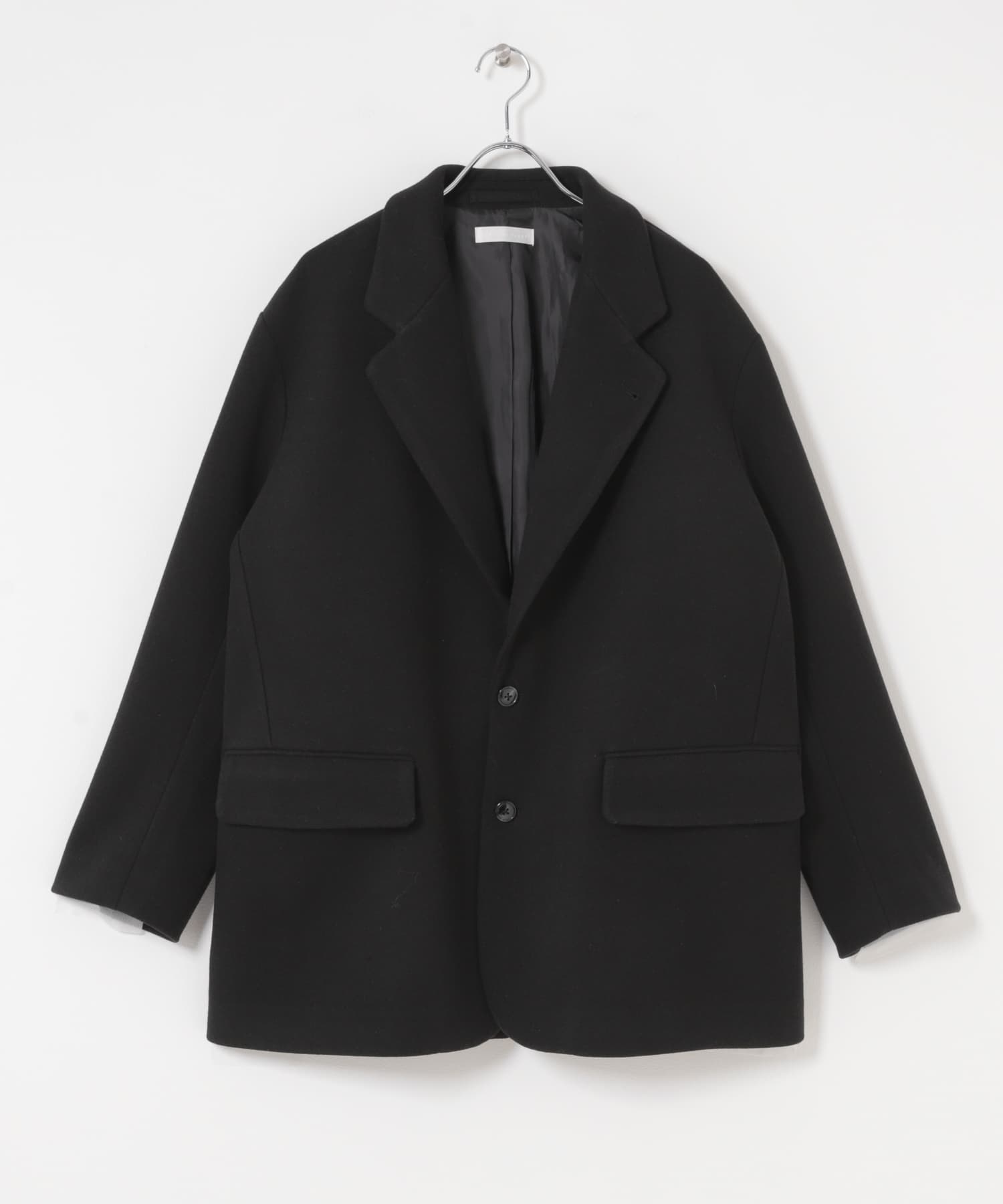 ルーズミドルジャケット BLACK M