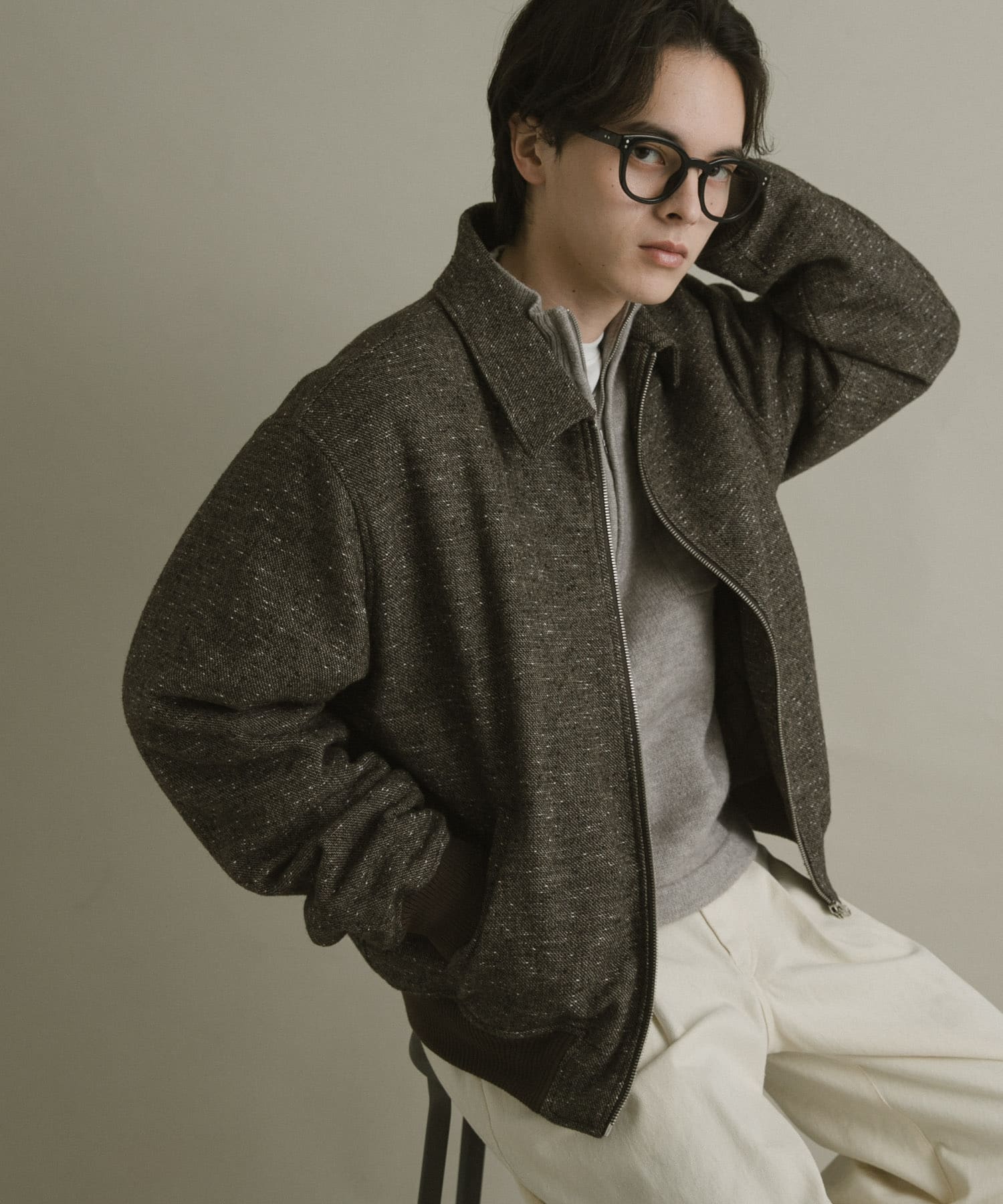 身長：173cm サイズ：L