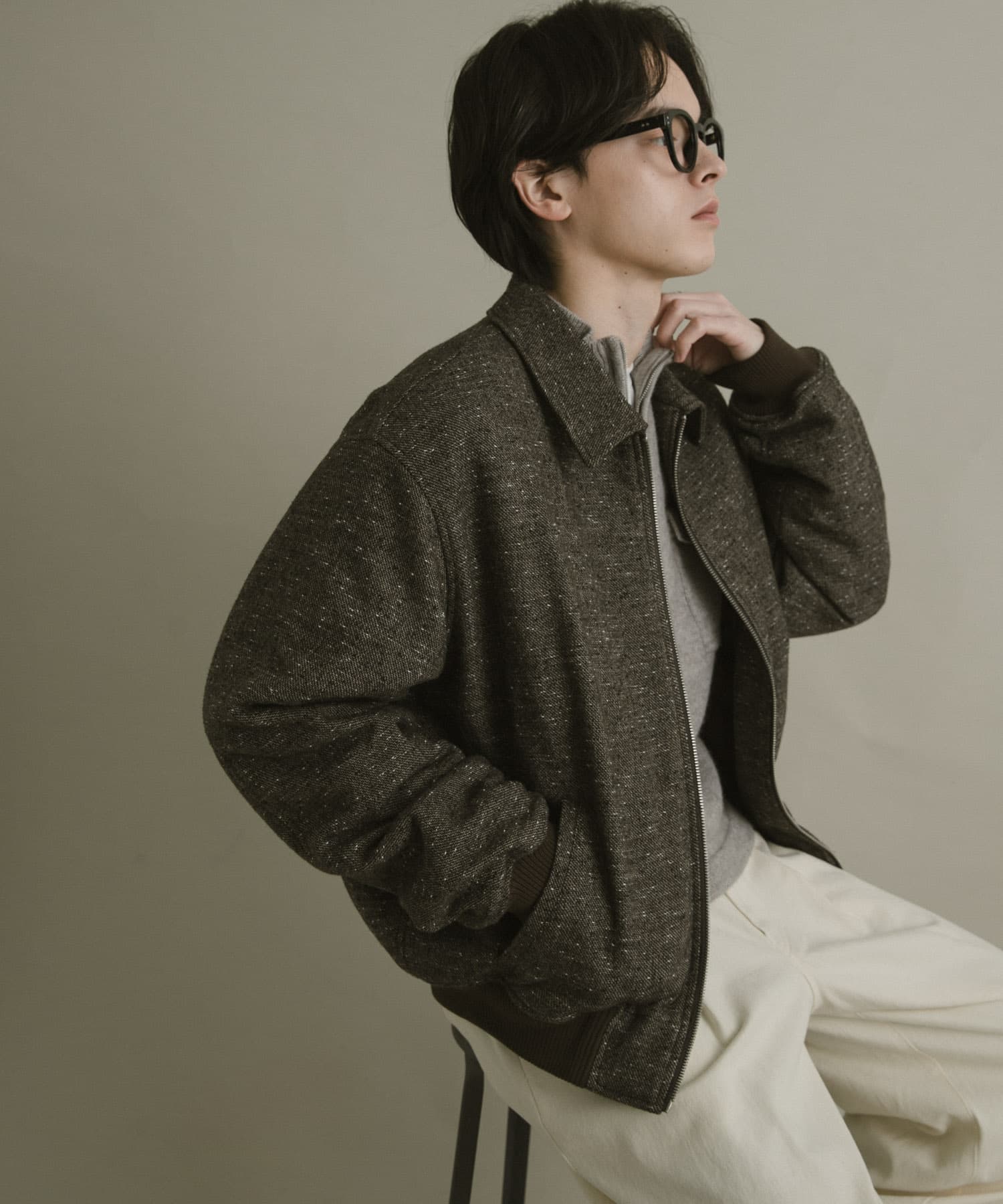 身長：173cm サイズ：L