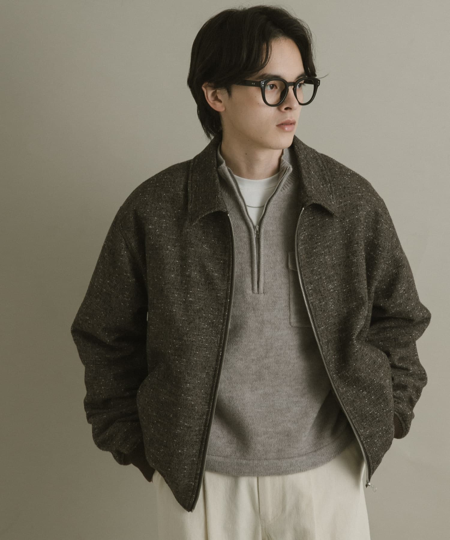 身長：173cm サイズ：L