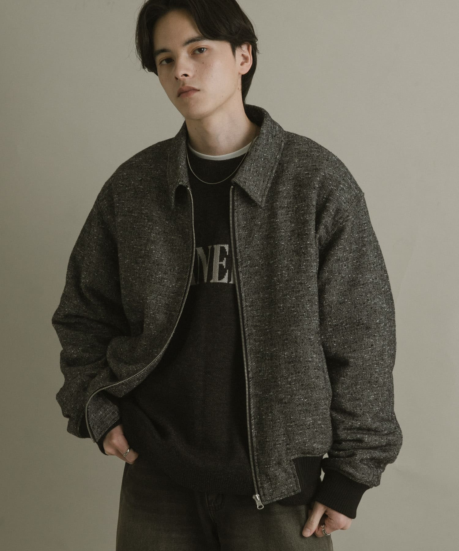 身長：173cm サイズ：L