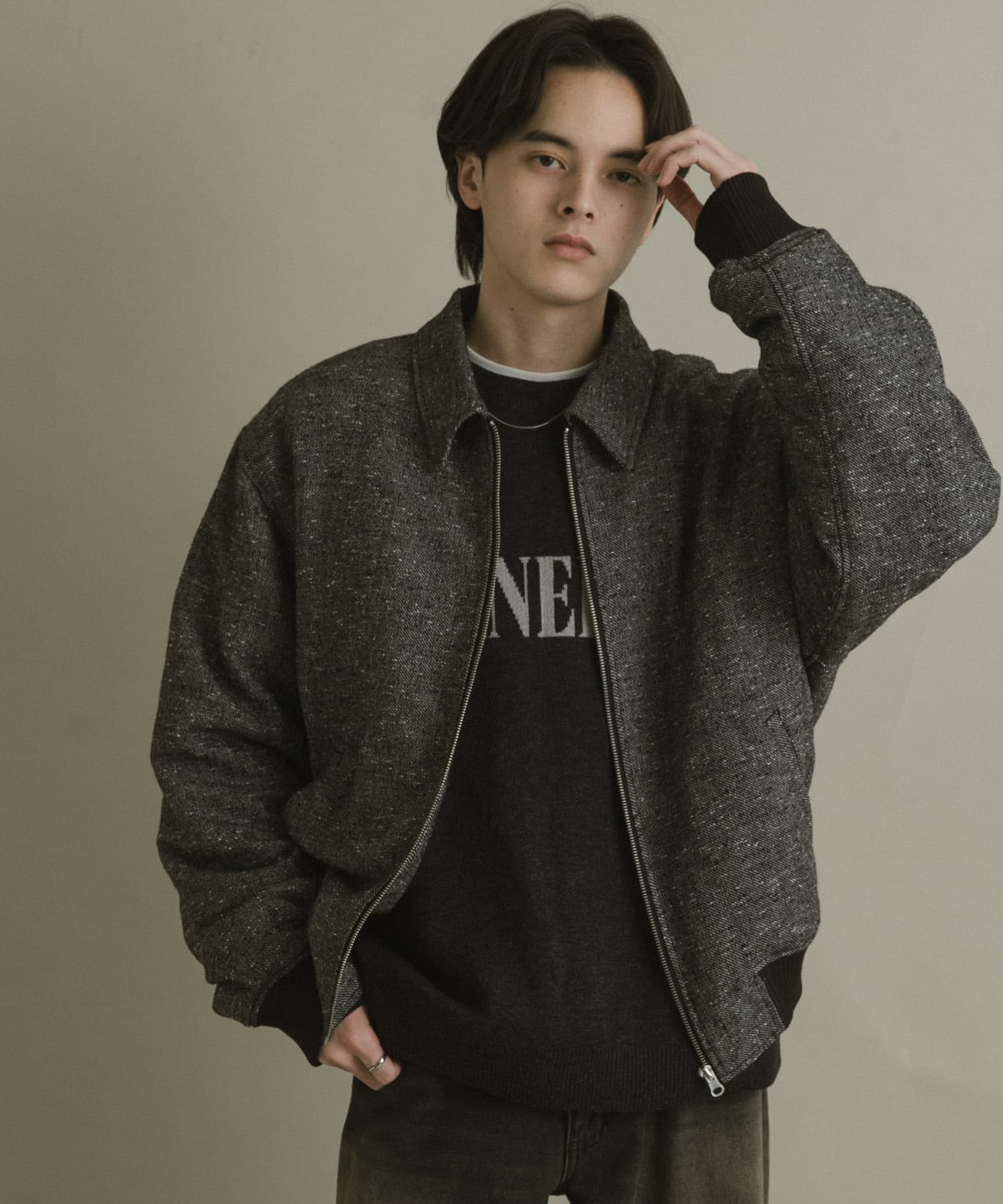 身長：173cm サイズ：L