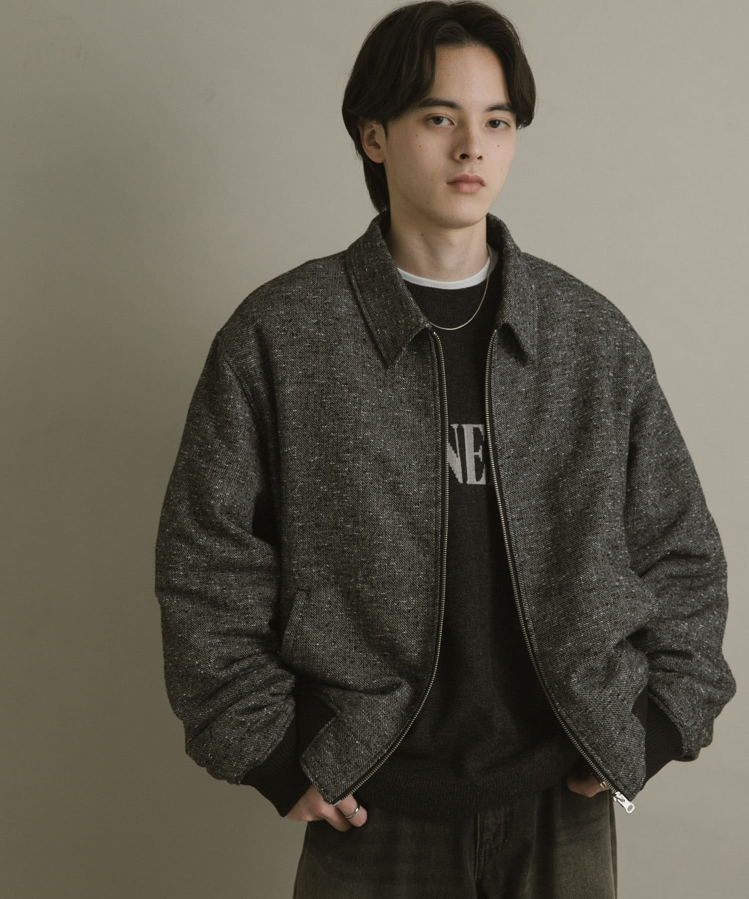 身長：173cm サイズ：L