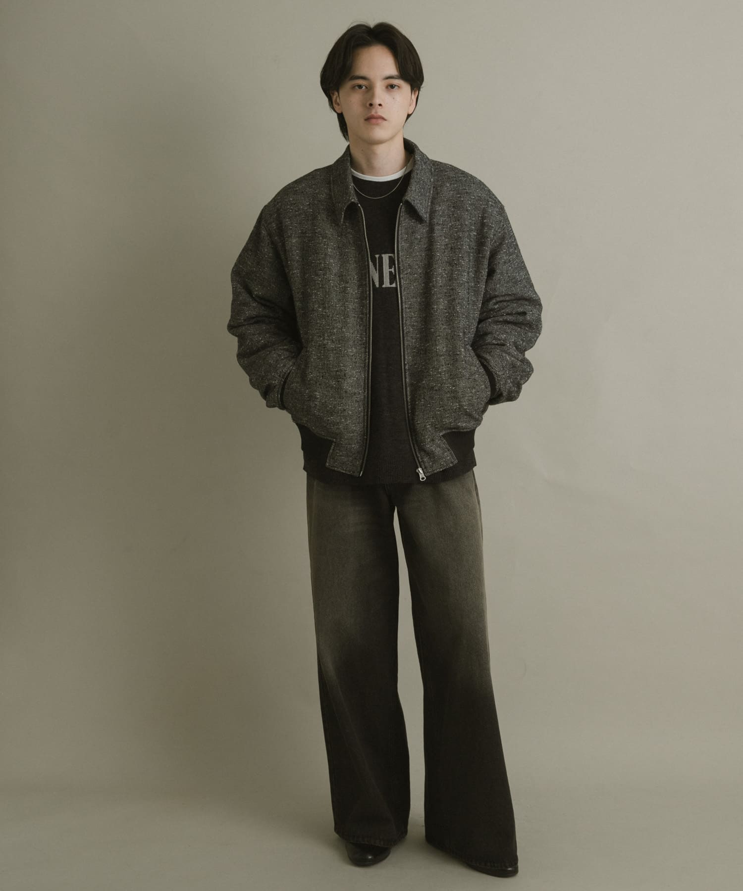 身長：173cm サイズ：L