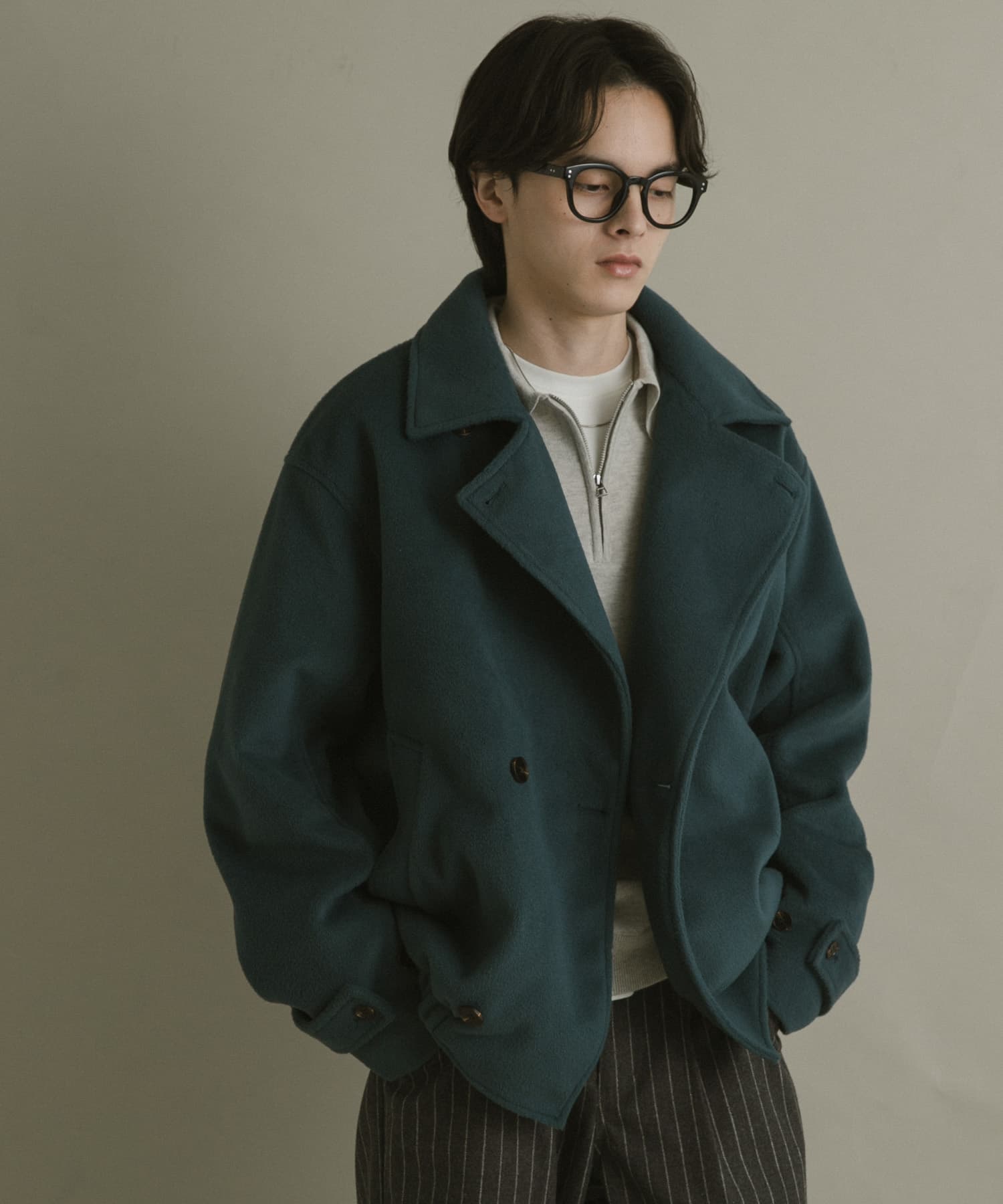 身長 : 173cm サイズ : L