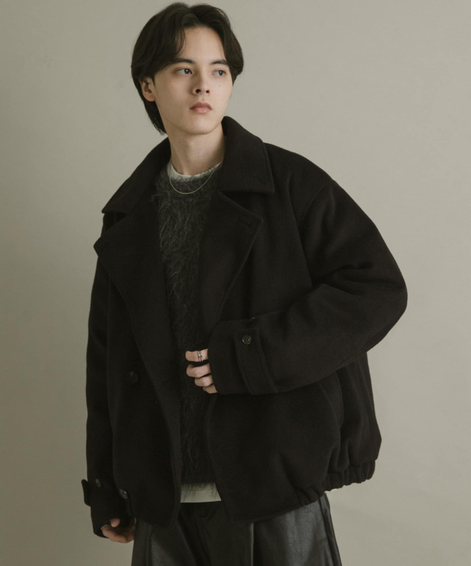 身長 : 173cm サイズ : L
