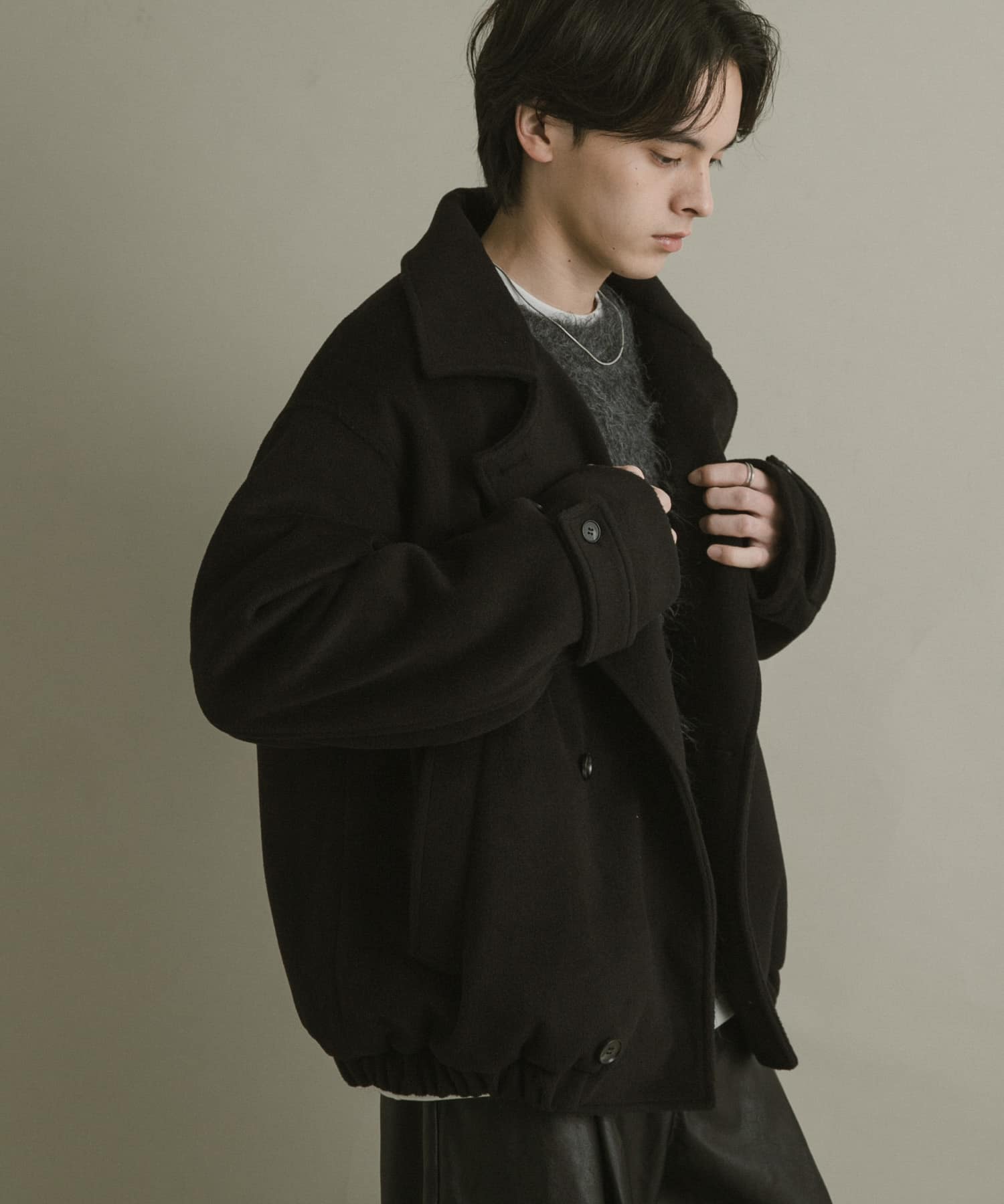 身長 : 173cm サイズ : L